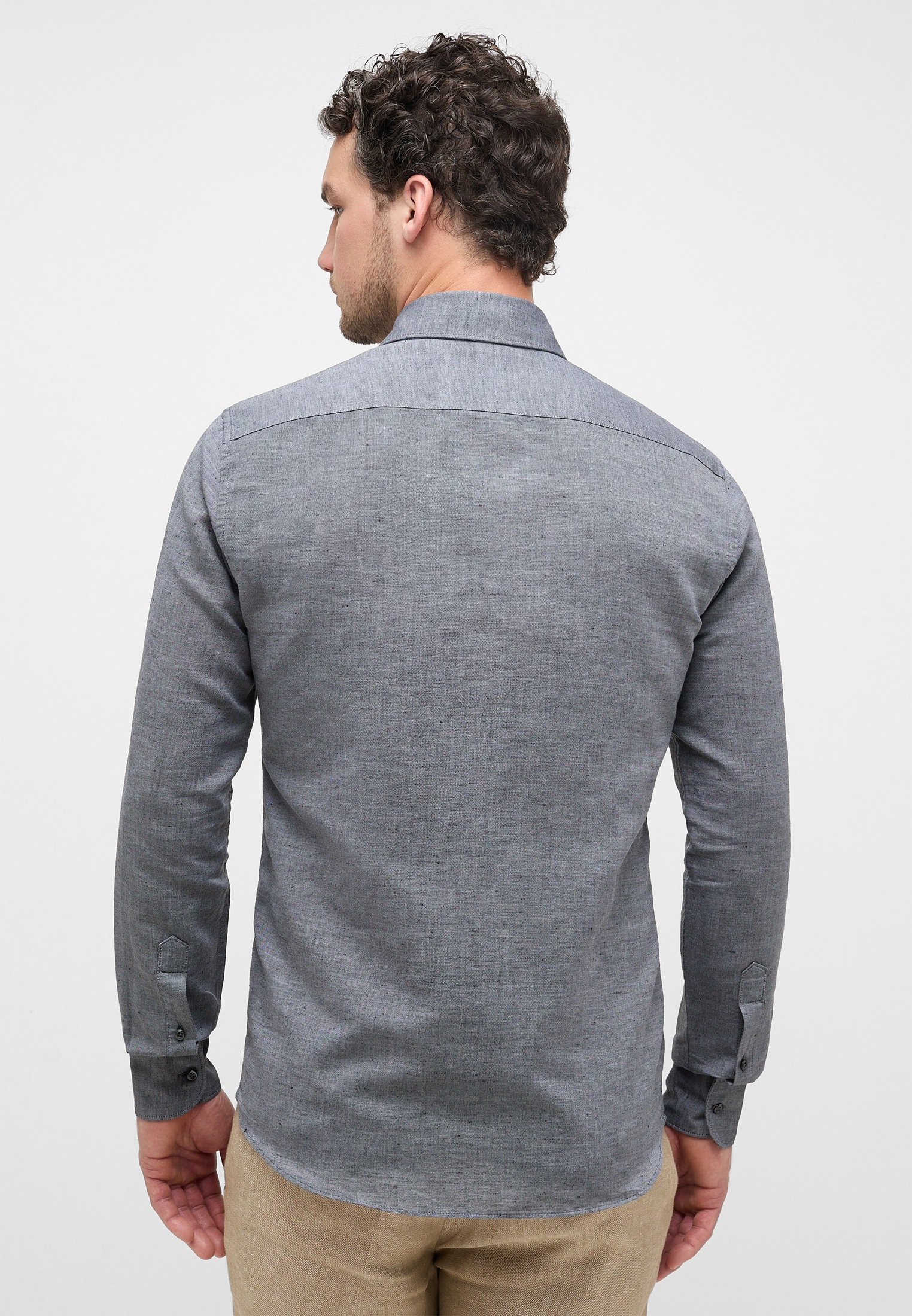 Eterna Langarmhemd »SLIM FIT«, EASY IRON (bügelleicht)
