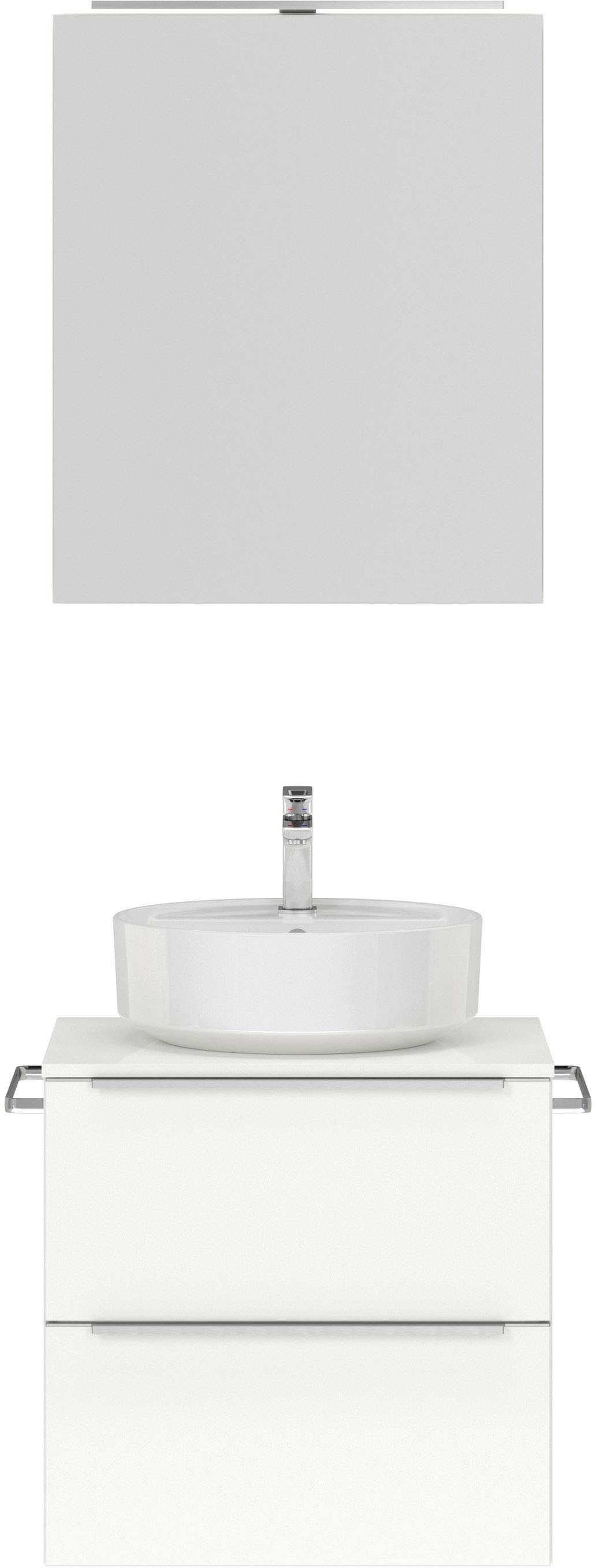 nobilia® Badmöbel-Set »Alvene« vormontiert, mit Soft-Close, 2 Stk. tlg. günstig online kaufen