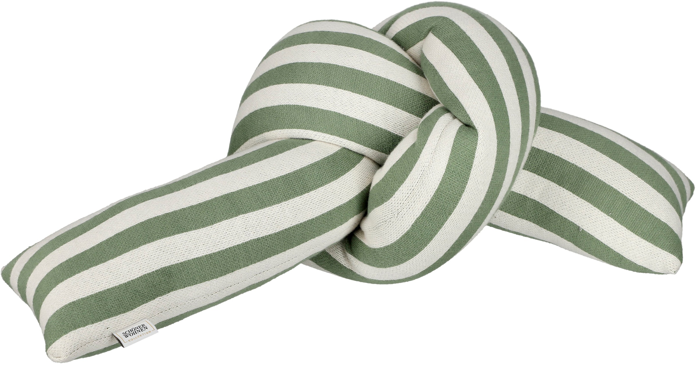 SCHÖNER WOHNEN-Kollektion Dekokissen »Jolly« geknotetes Kissen aus zweifarbigem Feinstrick