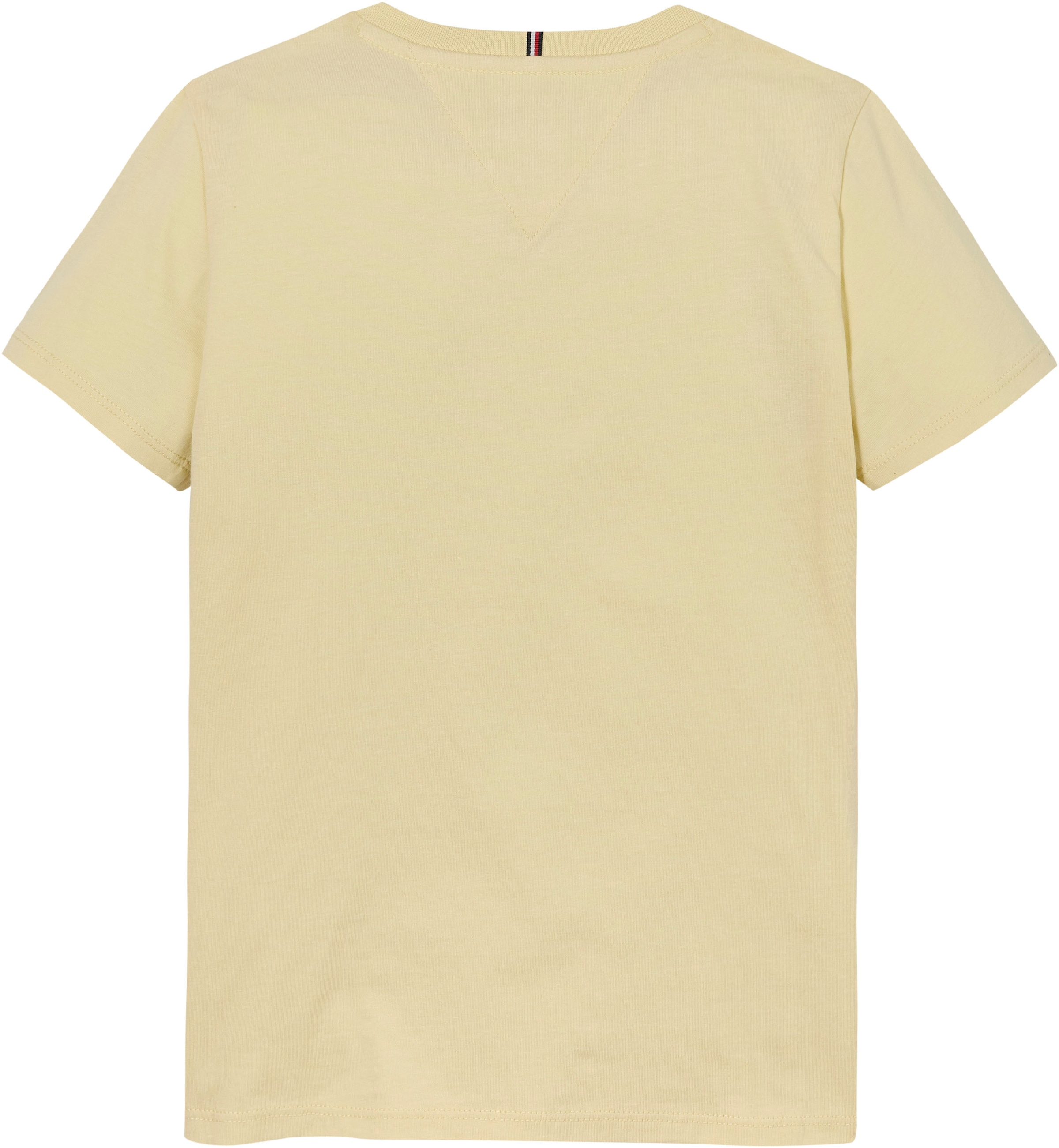 Tommy Hilfiger T-Shirt »MONOTYPE FLOCK«, Kinder bis 16 Jahre mit Logostickerei