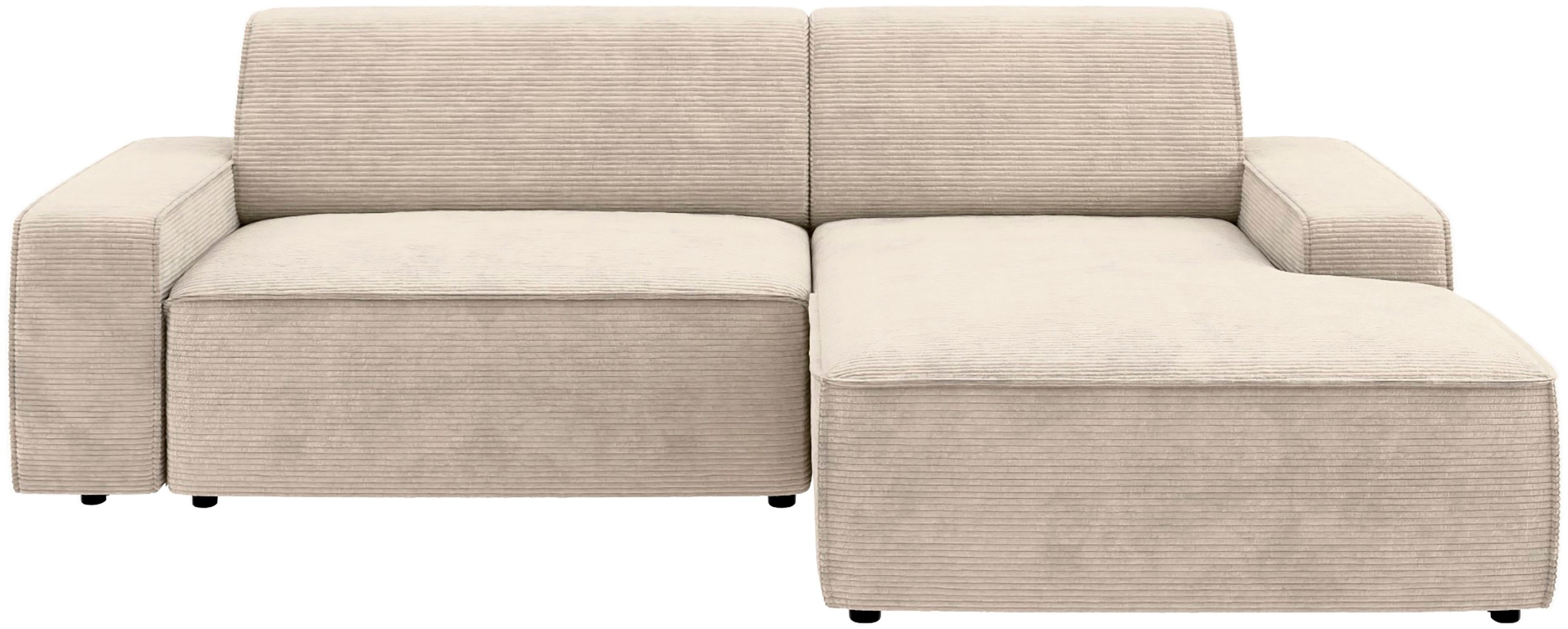 TRENDMANUFAKTUR Ecksofa »Graz, wahlweise mit Sitzvorschub und Bettkasten, L günstig online kaufen