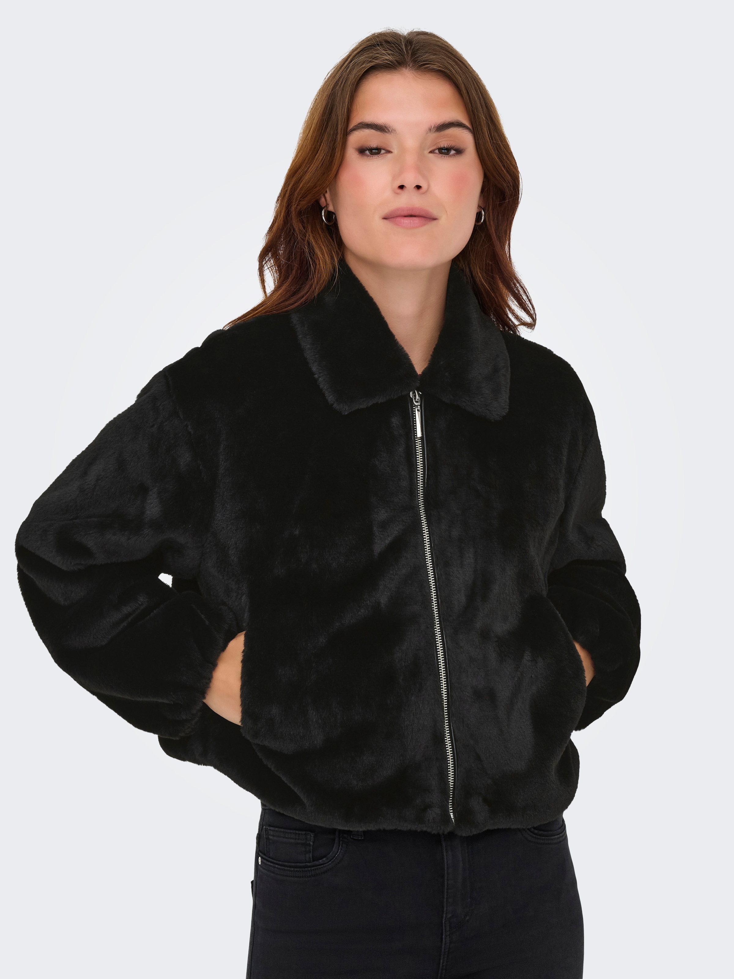 ONLY Plüschjacke »ONLDANA LIFE FAUX FUR JACKET CC OTW«, ohne Kapuze