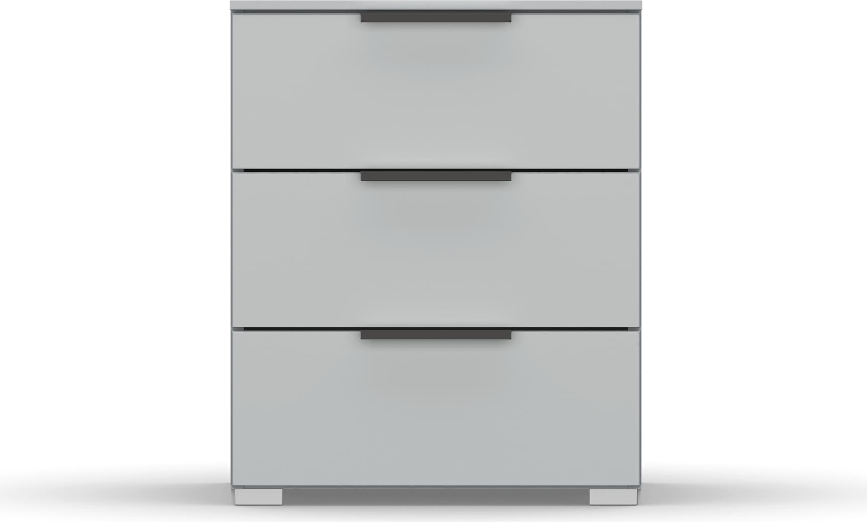 rauch Nachtkommode »Nachttisch Nachtkonsole Nachtschrank SKAT MERIDIAN« inkl. SOFT-CLOSE-FUNKTION,  mit 3 Schubladen in elegantem Design MADE IN GERMANY