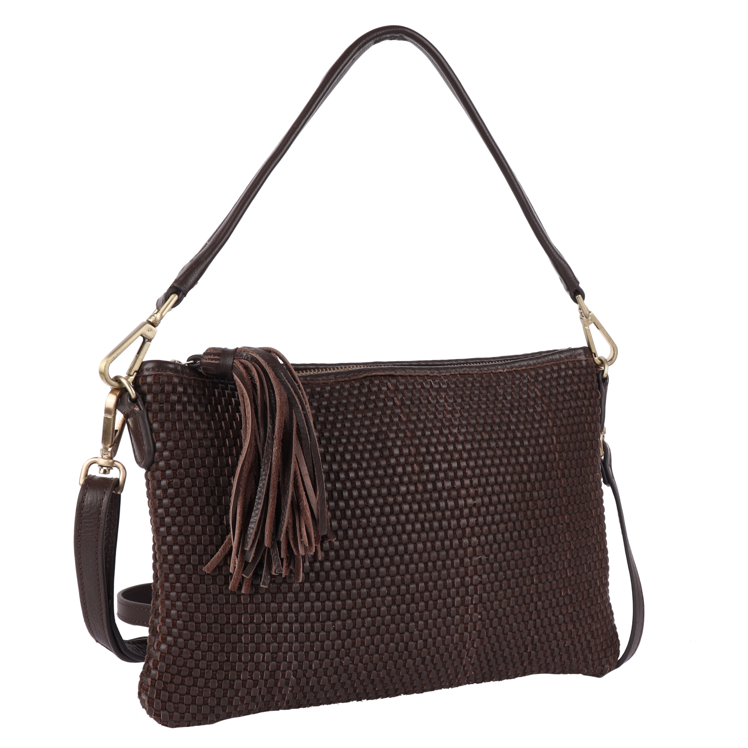 HARBOUR 2nd Clutch »Ivellina« Damen Handtasche, Umhängetasche, Schultertasche mit modischen Fransen