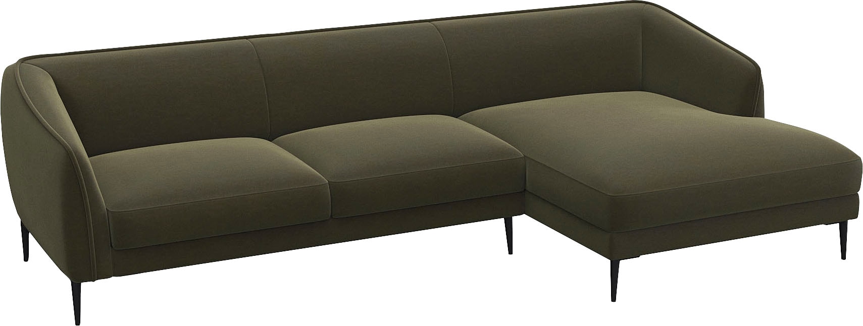 FLEXLUX Ecksofa "Belle Designsofa, L-Form, B/T 288/149 cm", Skandinavisches günstig online kaufen