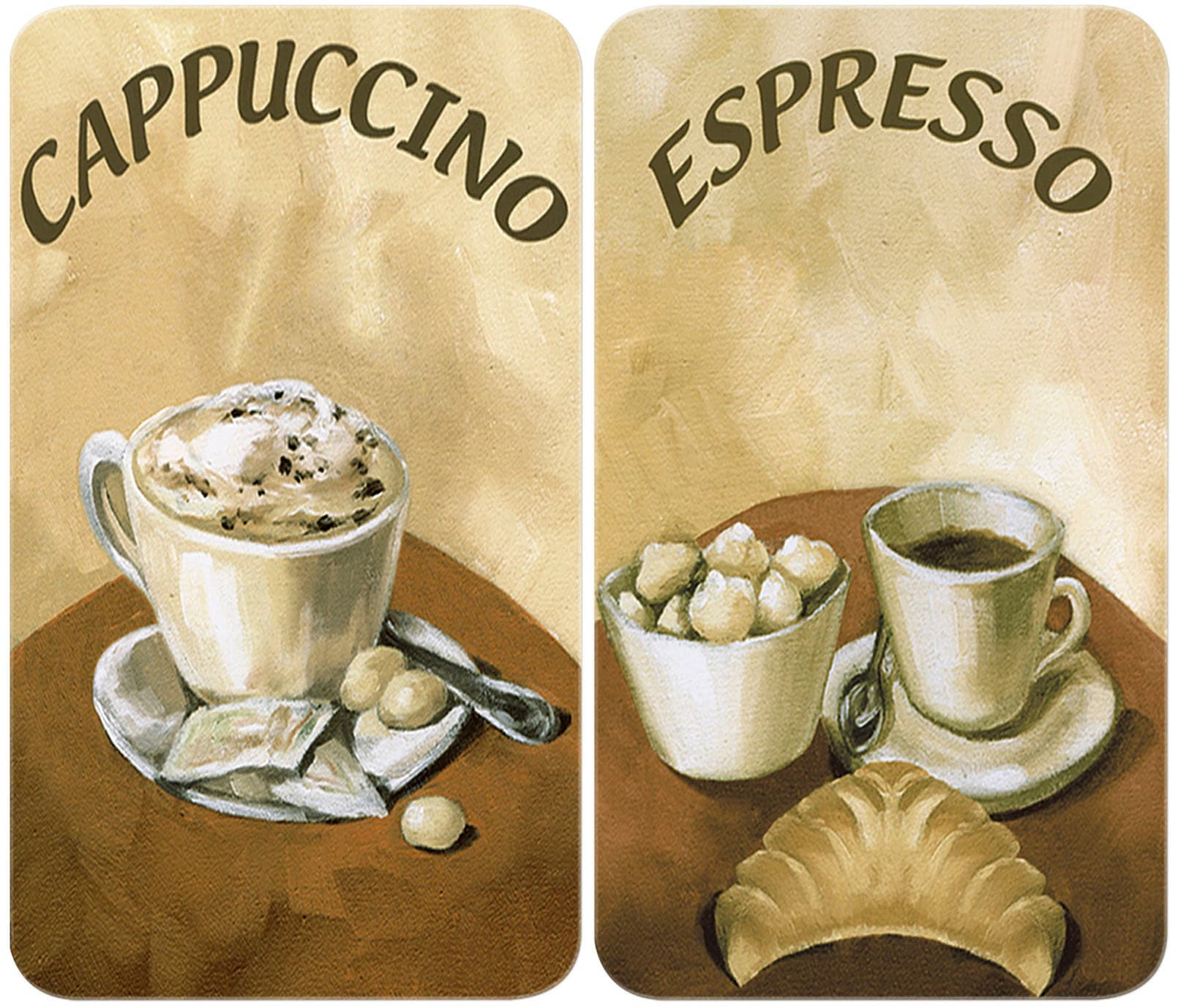WENKO Herd-Abdeckplatte »Universal Modell Kaffee« Herdabdeckung für alle He günstig online kaufen