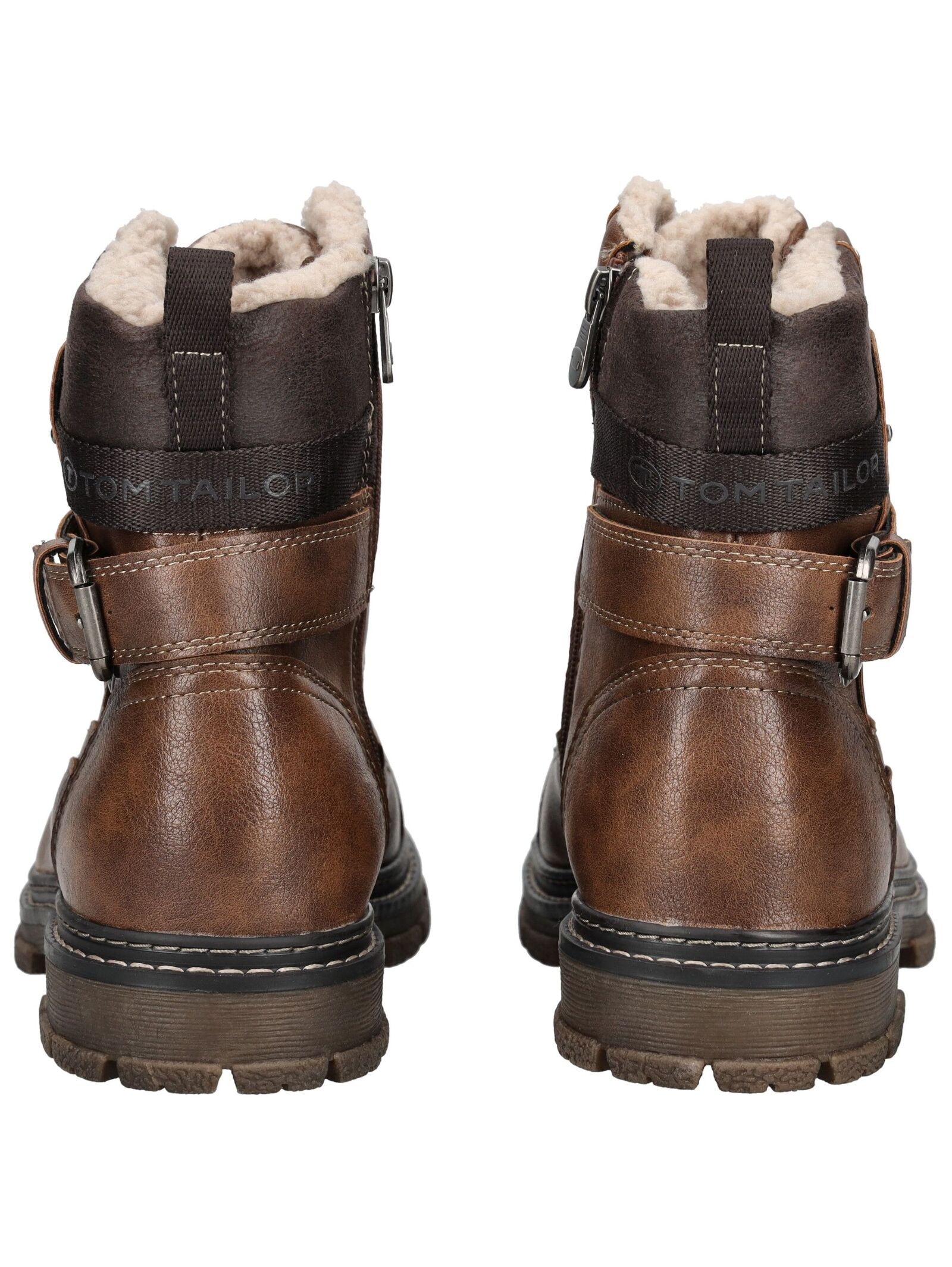 TOM TAILOR Schnürstiefelette »Tom Tailor Stiefelette Lederimitat«