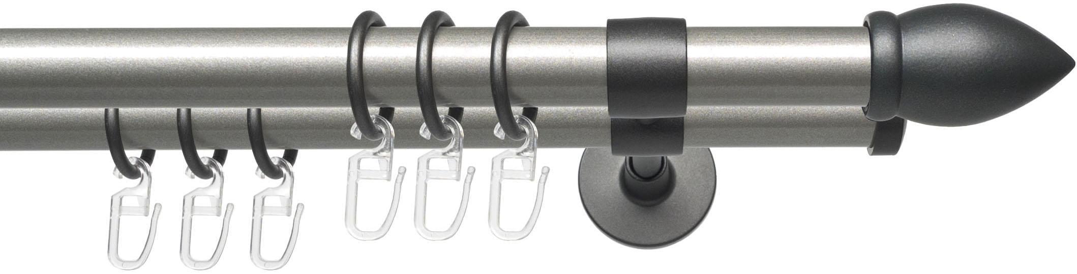 Liedeco Gardinenstange »Lan Mush« Ø 20 mm 2 läufig-läufig Fixmaß 2-läufig i günstig online kaufen