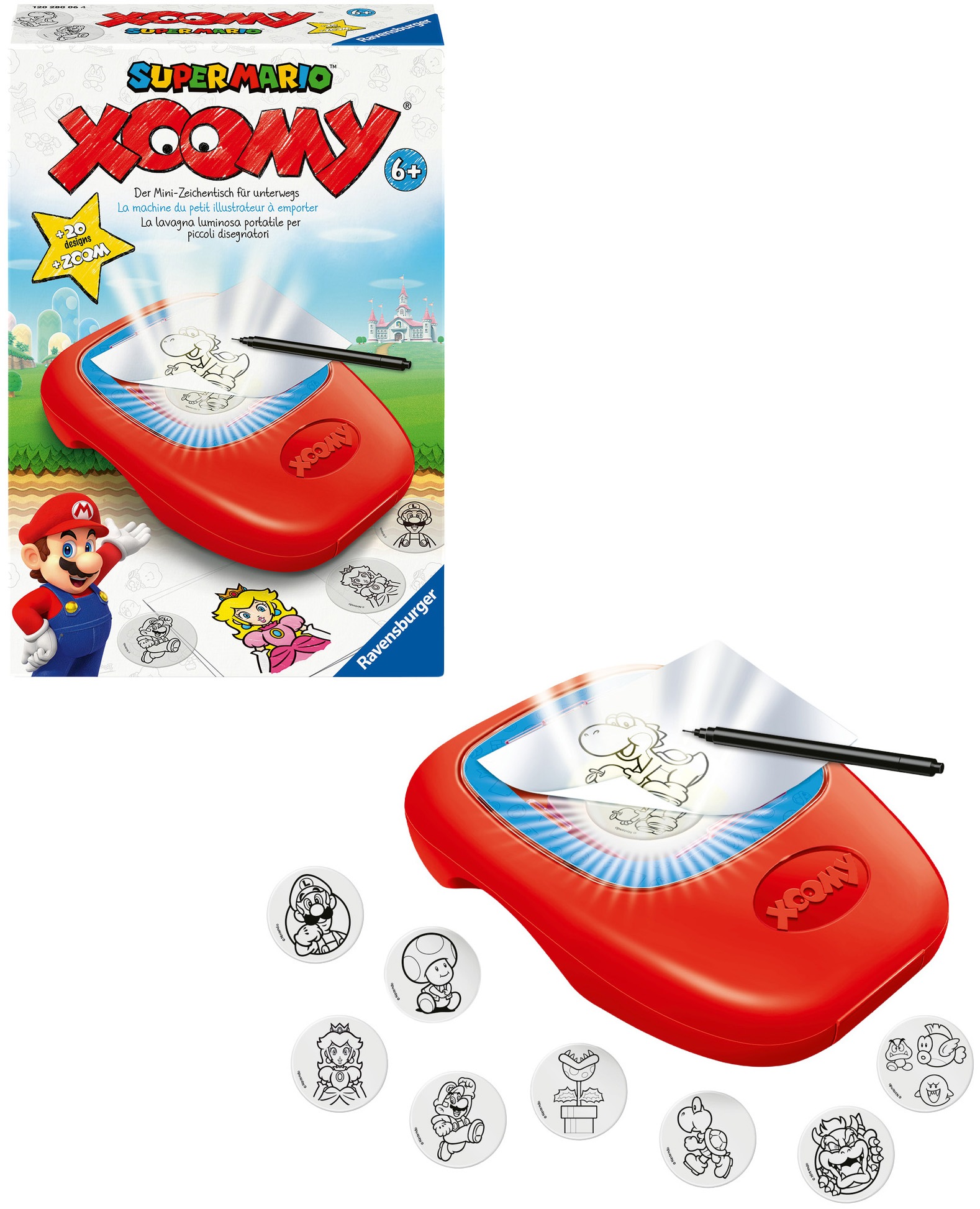 Ravensburger Malvorlage »Xoomy Midi Super Mario«