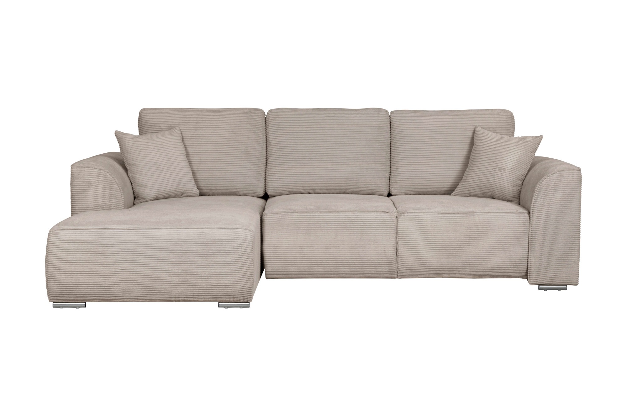 INOSIGN Ecksofa »BEATRICE optionale Schlafsofa mit Bettkasten, B/T/H: 265/1 günstig online kaufen