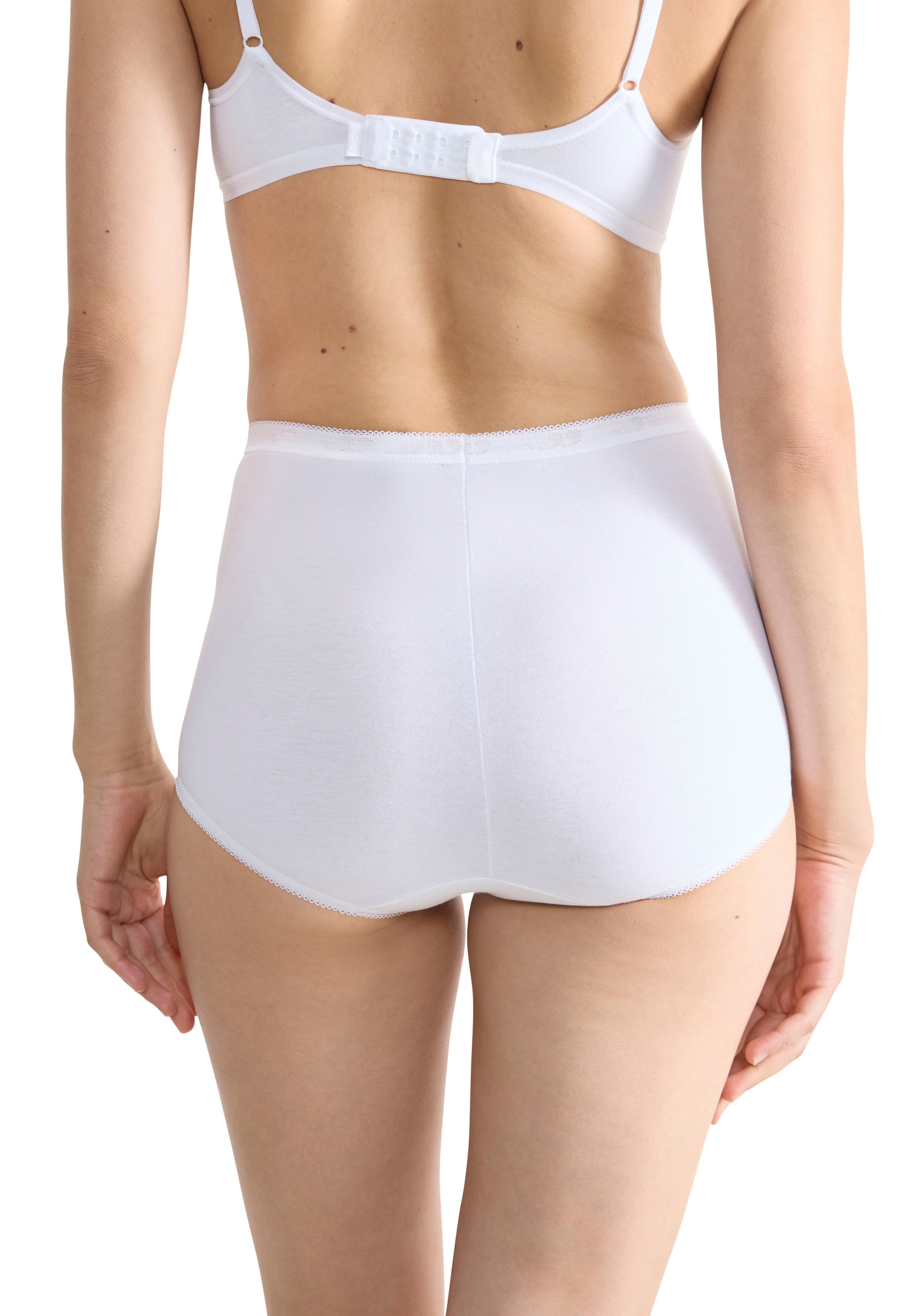 sloggi Maxislip »Basic+« 2er Pack,  perfekter Sitz, Baumwollmix, elastisch, weiche Nähte