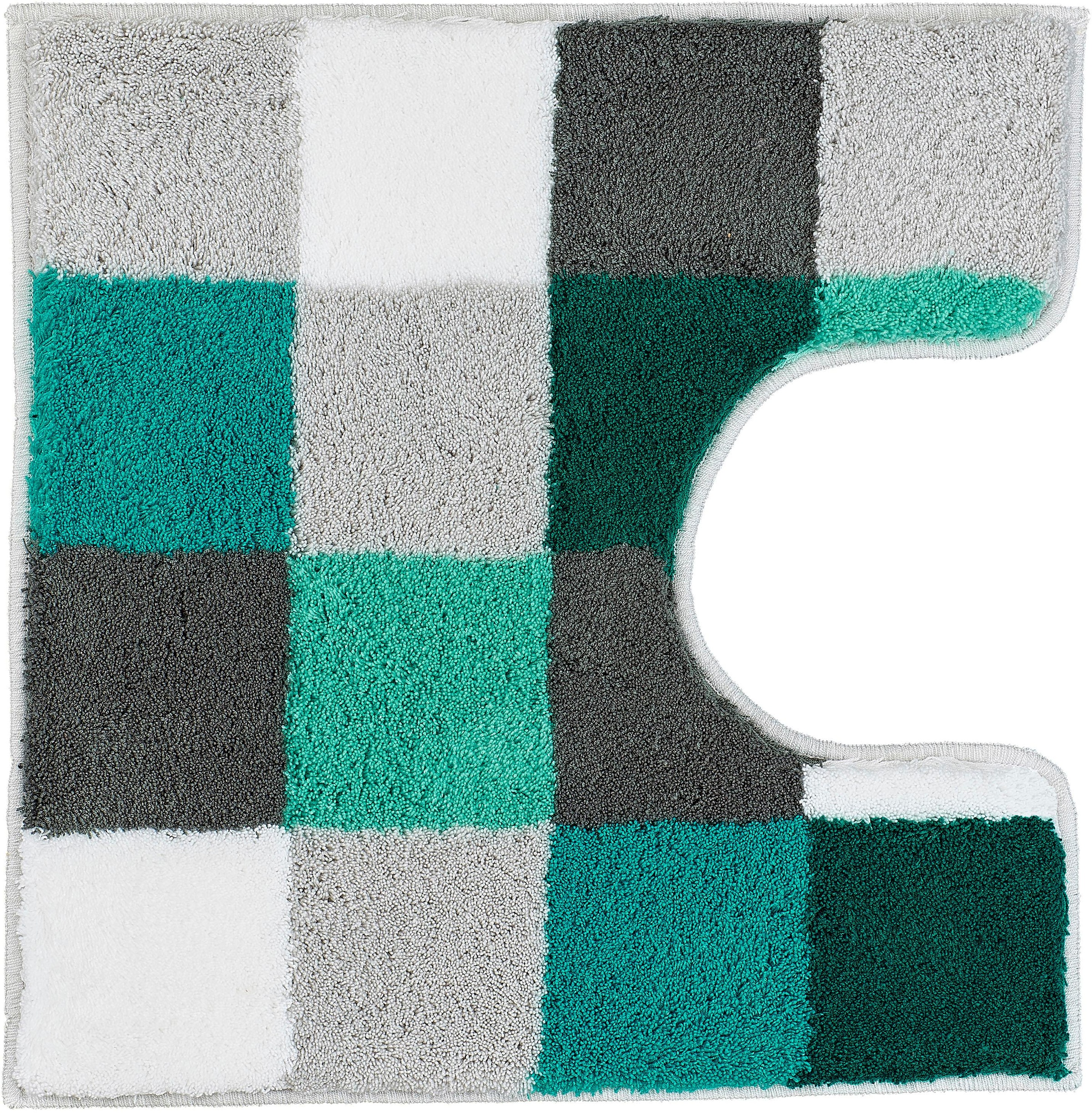 Kleine Wolke Badematte »Caro« Höhe 25 mm rutschhemmend beschichtet fußboden günstig online kaufen