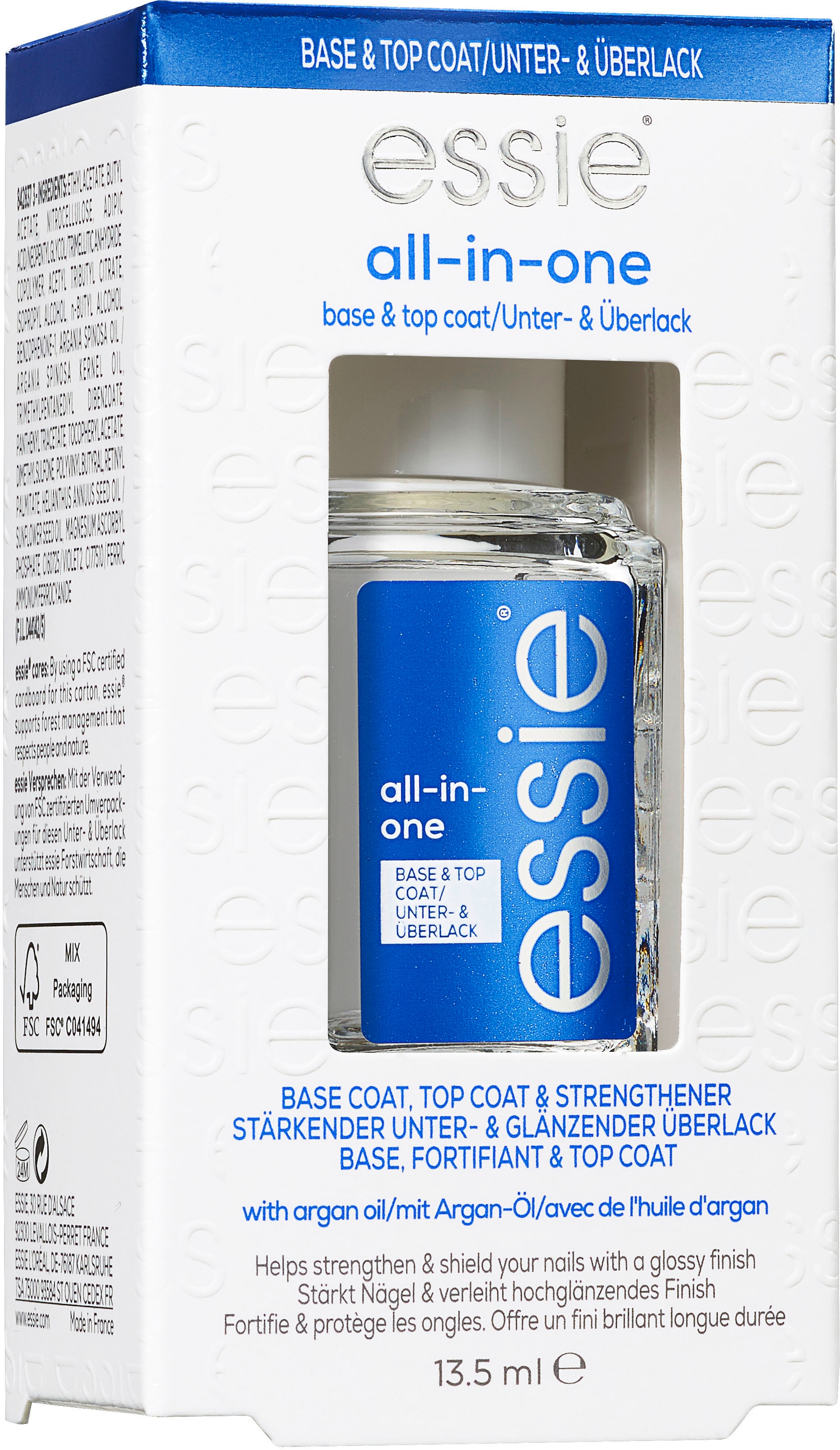 essie Unterlack »all in one«, mit natürlichen Inhaltsstoffen