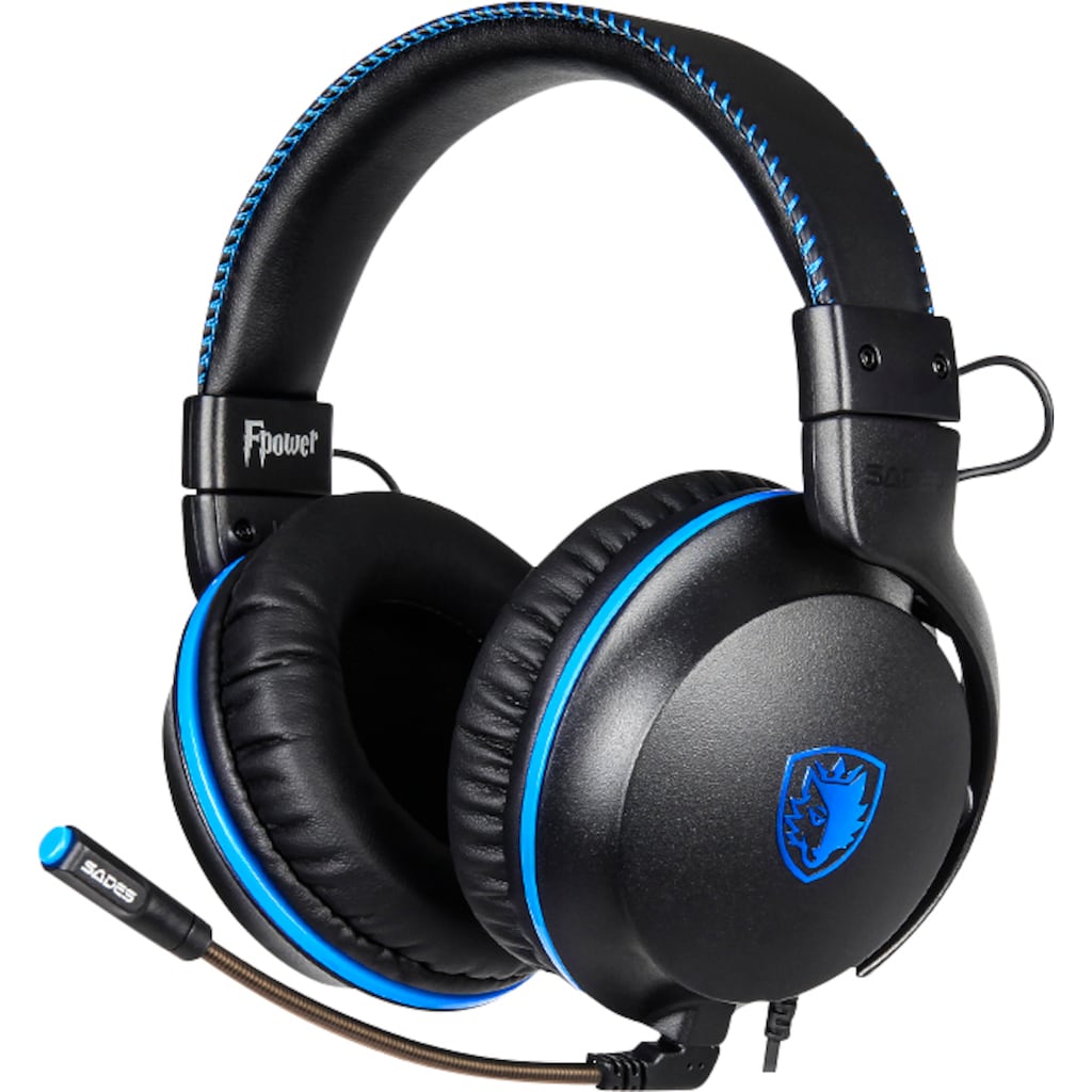 Sades Gaming-Headset »Fpower SA-717«, Mikrofon abnehmbar