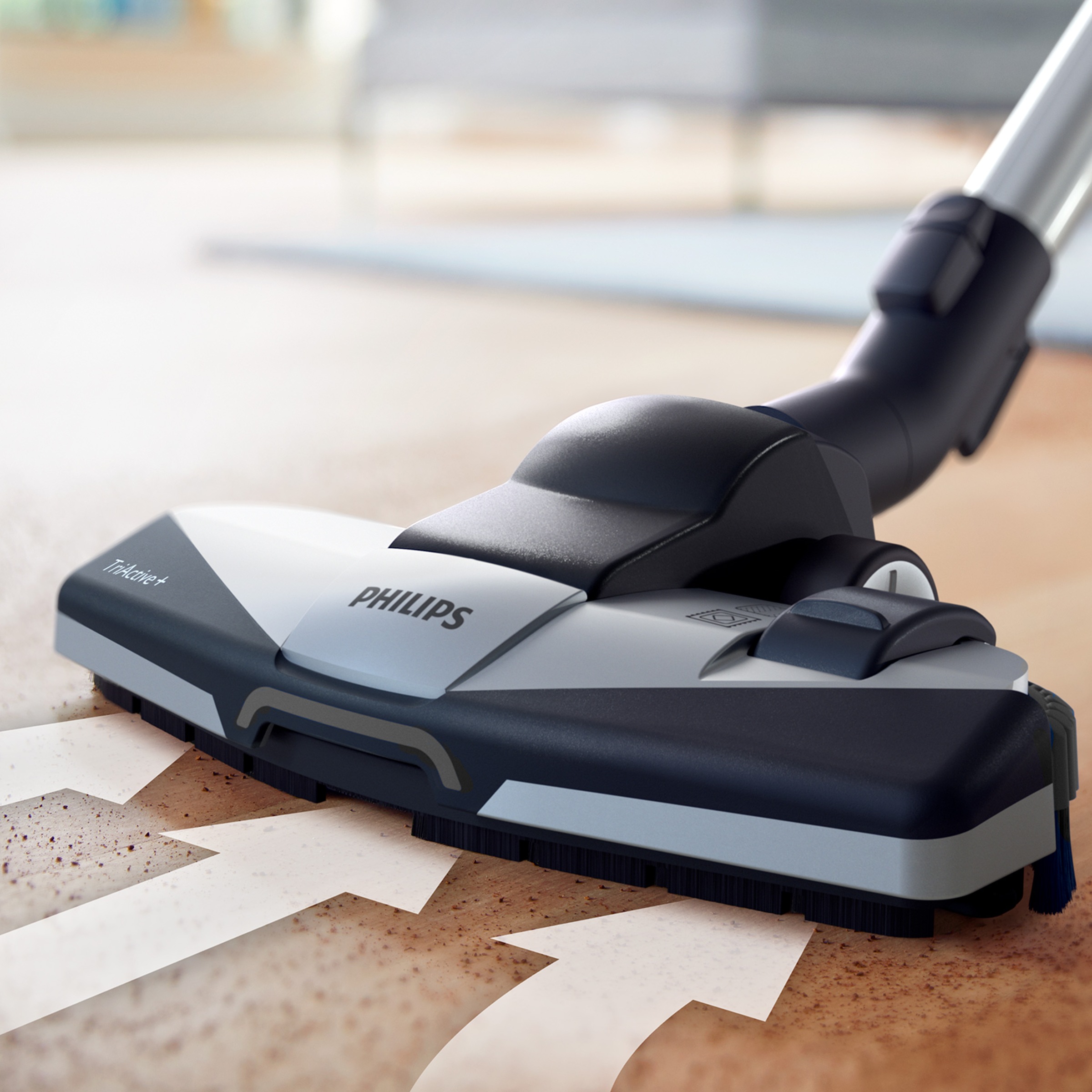 Philips Bodenstaubsauger »FC9745/09 Power Pro Expert« 900 W beutellos Allergiefilter, mit 2 l Fassungsvermögen und TriActive+-Düse