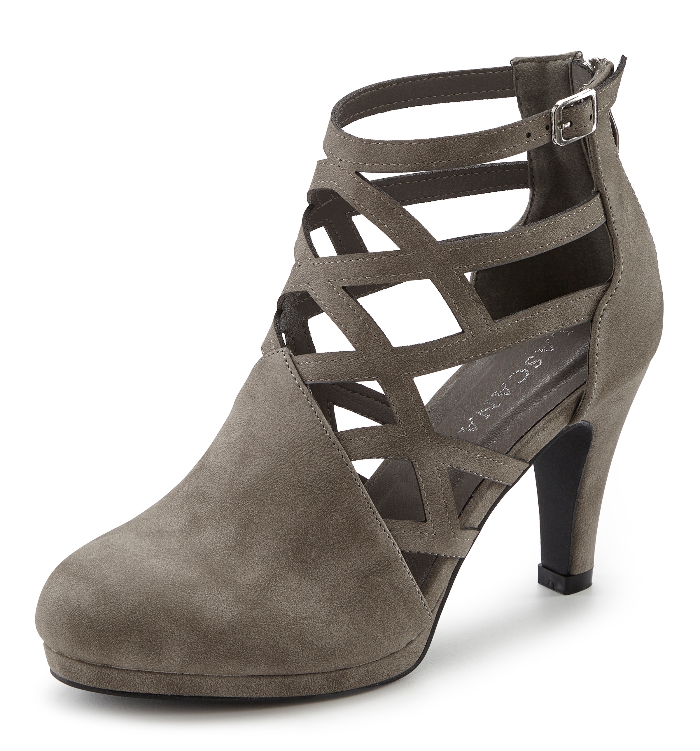 LASCANA Stiefelette, Stiefel, Boots mit Cut-Outs VEGAN