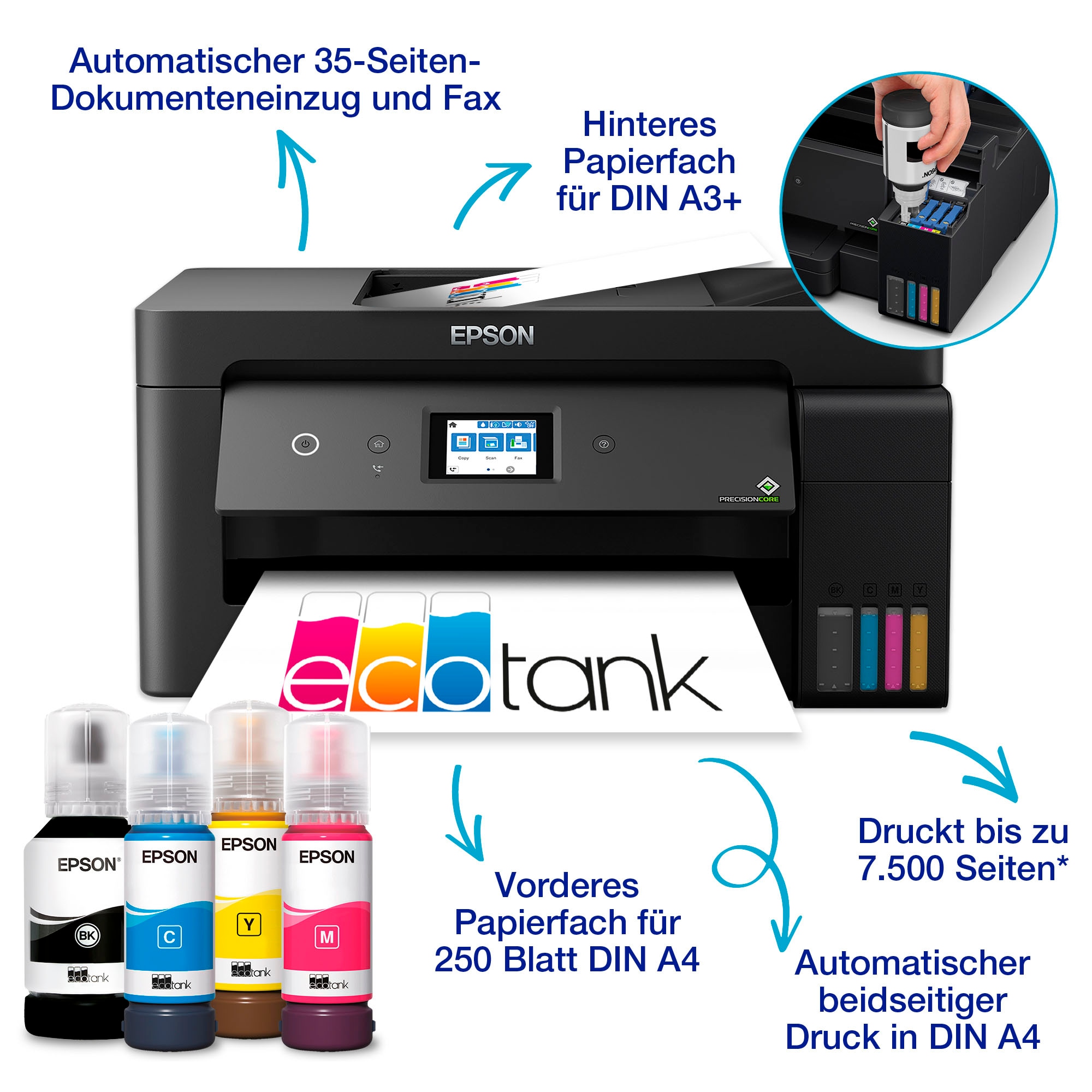 Epson Multifunktionsdrucker »EcoTank ET-15000«