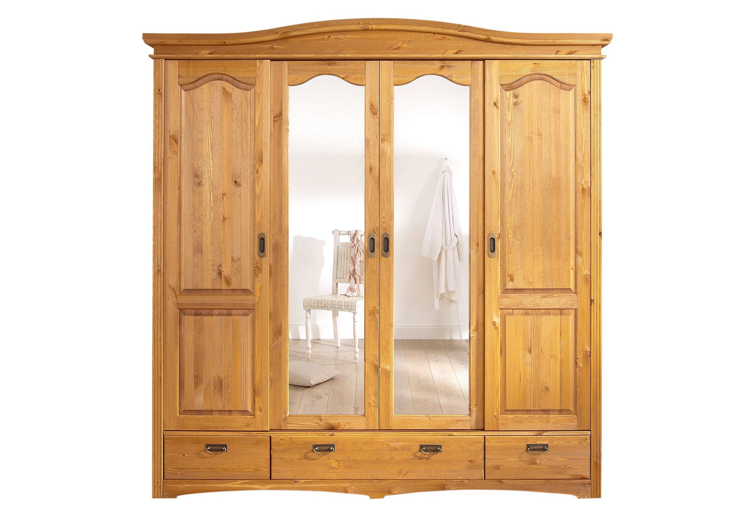 OTTO home Schiebetürenschrank »Konrad, Landhausstil, rustikal, mit Schublad günstig online kaufen