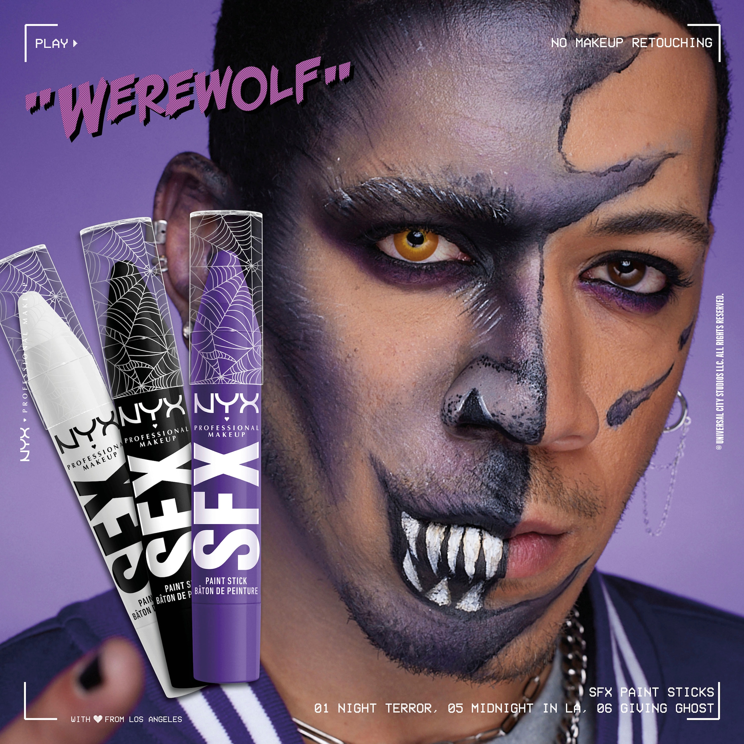 NYX Körpercreme »NYX Professional Makeup Halloween SFX Paint Stick«, mit hoher Wirksamkeit