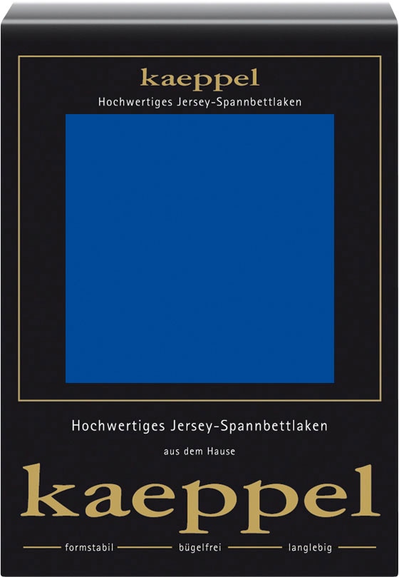 Kaeppel Spannbettlaken »Single Jersey Mako Elasthan«, aus 97% Baumwolle und günstig online kaufen