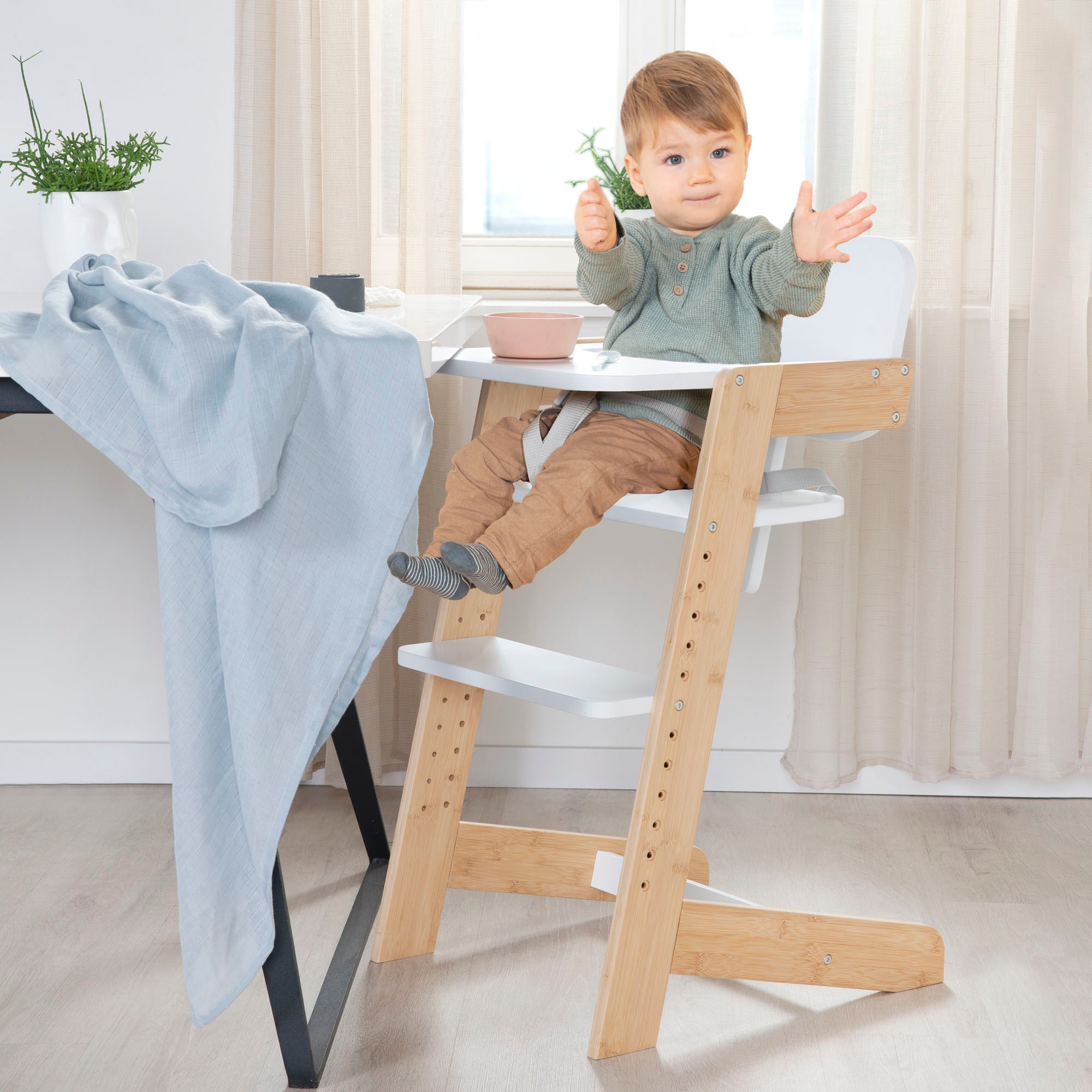 roba® Hochstuhl »Lernturm Nature Up« () günstig online kaufen