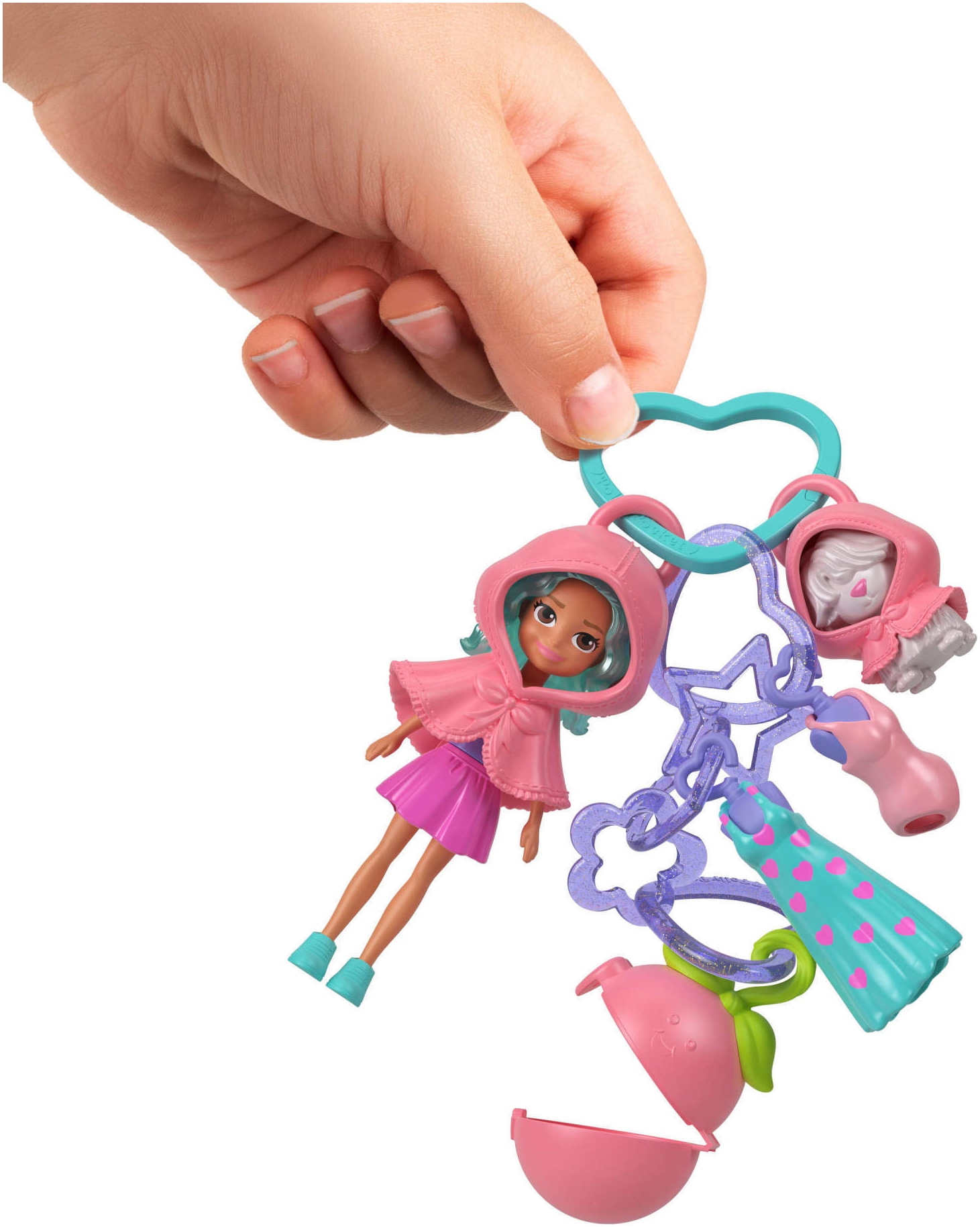 Polly Pocket Spielwelt »Anhänger« Lieferung erfolgt sortiert - Abbildungen dienen als Beispiele