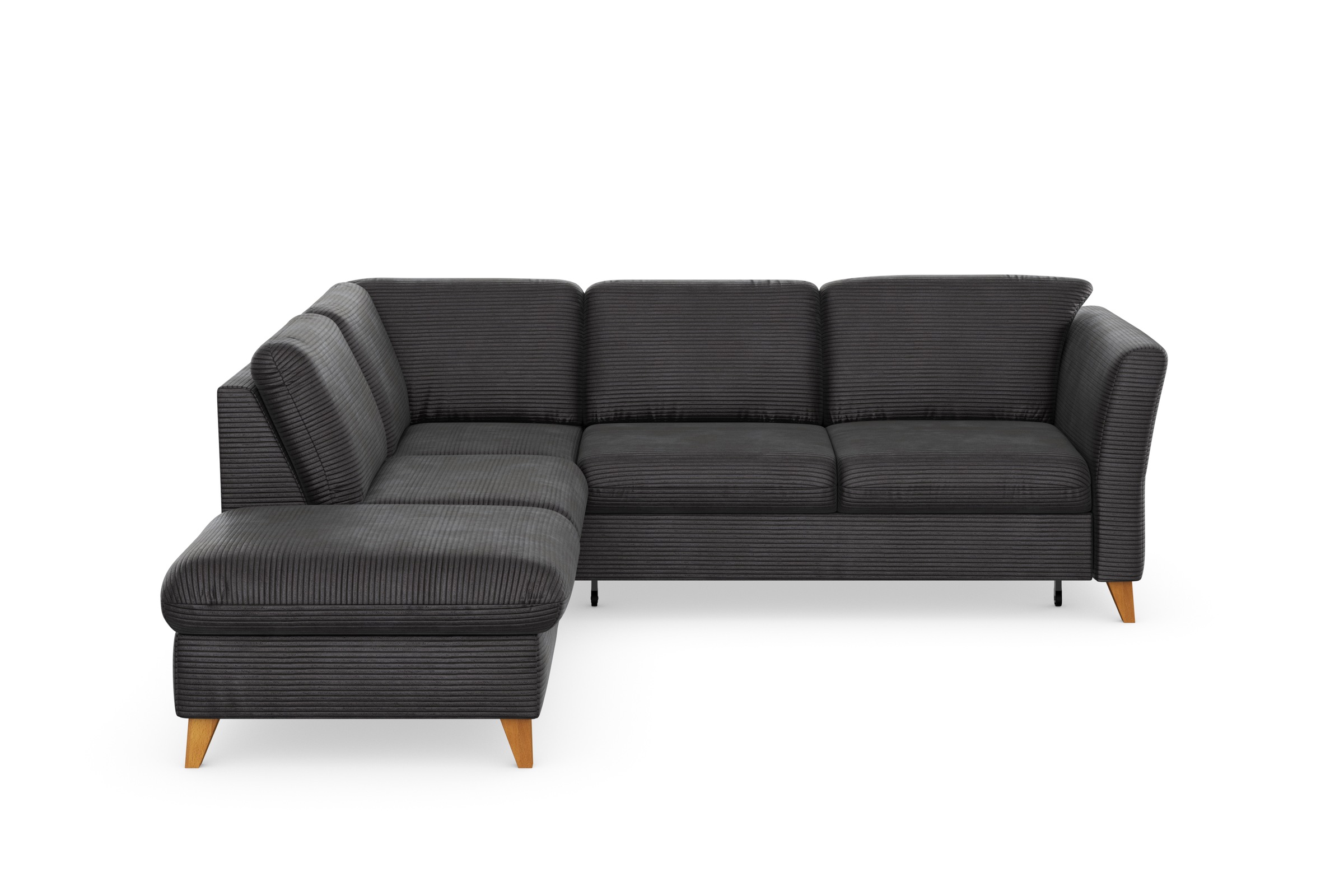 Home affaire Ecksofa »Trelleborg L-Form«, wahlweise mit Bettfunktion und Bettkasten, inkl. Federkern-Polsterung