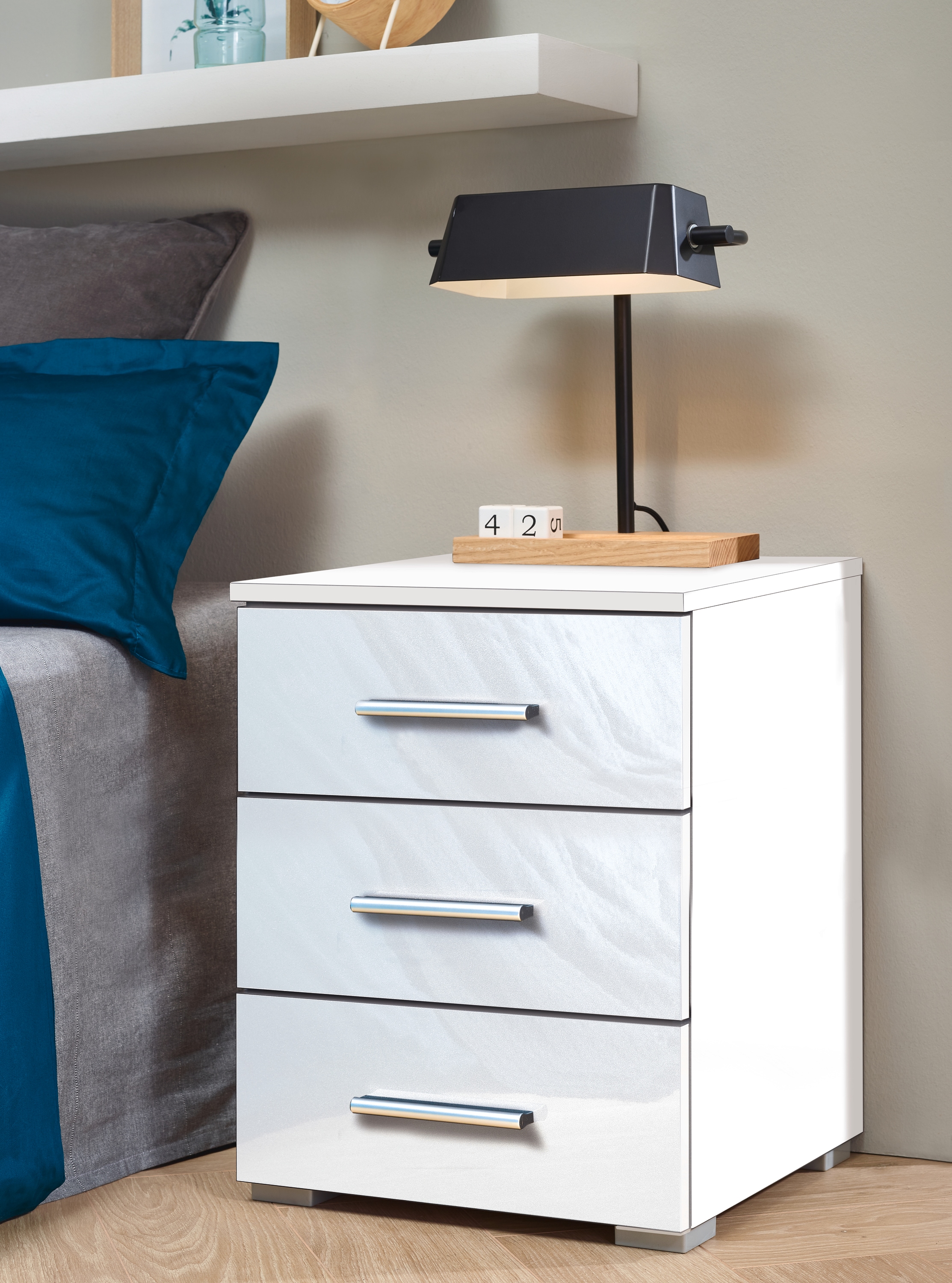 rauch Nachtkommode »Base« Set, 2er-Set, optional in moderner Hochglanz-Fron günstig online kaufen