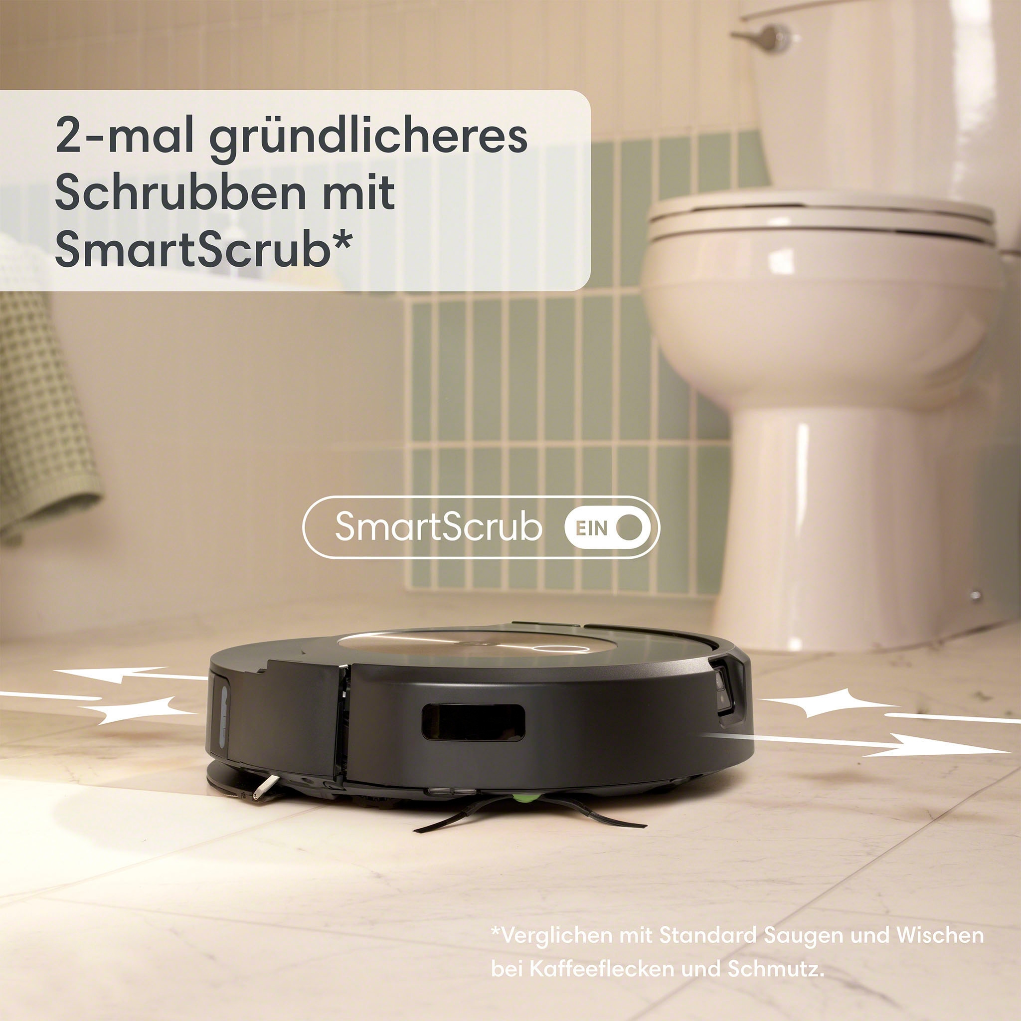 iRobot Nass-Trocken-Saugroboter »Roomba Combo j9+ (c9758)«