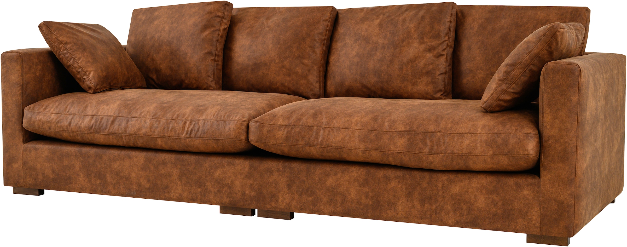 Home affaire Big-Sofa »Coray«, extra weich und kuschelig, Füllung mit Federn und Daunen