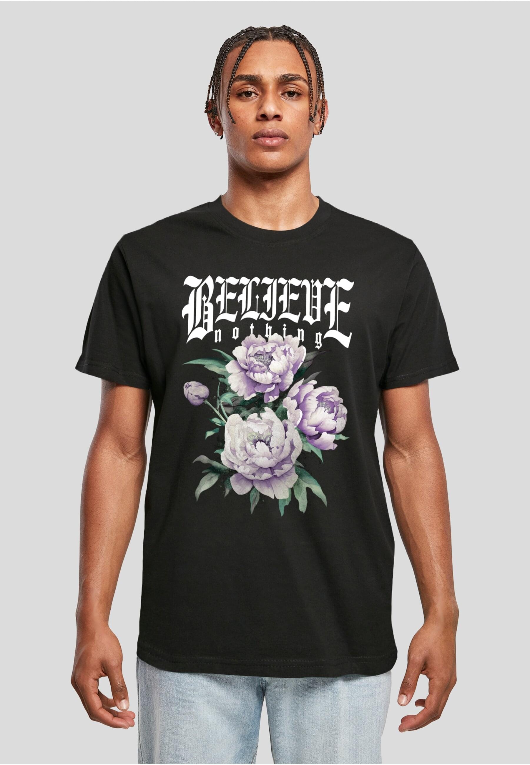MisterTee T-Shirt »MisterTee Herren Believe Nothing Tee« 1 Stk. tlg.