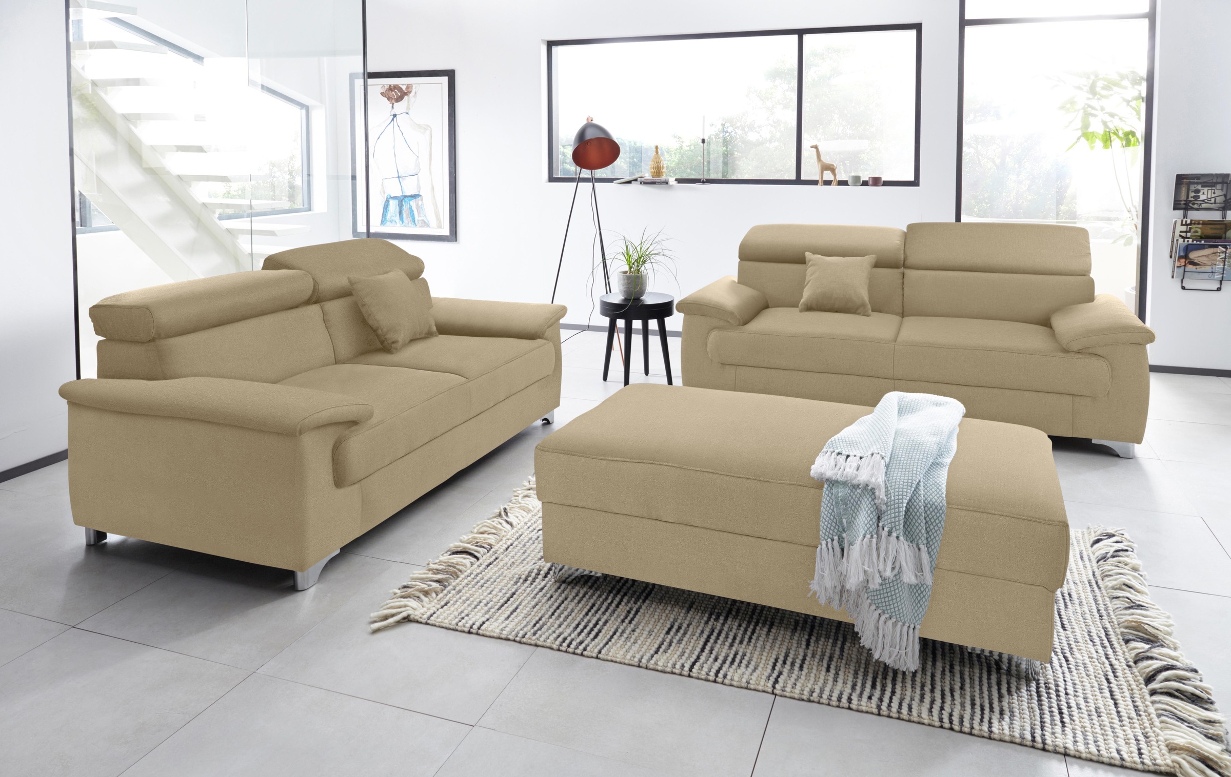 DOMO collection Polsterhocker »Mira«