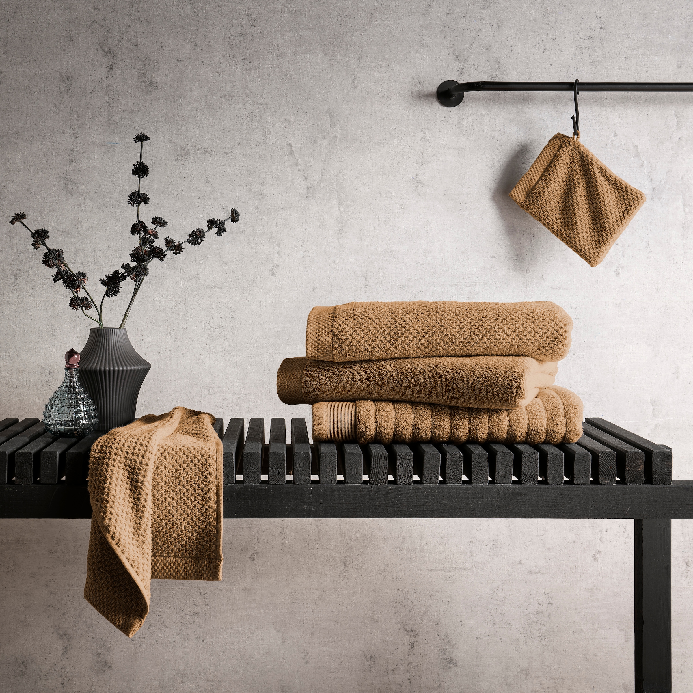 Heckett & Lane Duschtuch »Heckettlane Duschtuch Grant« Duschtuch aus hochwertige Baumwolle, 650gr/m²