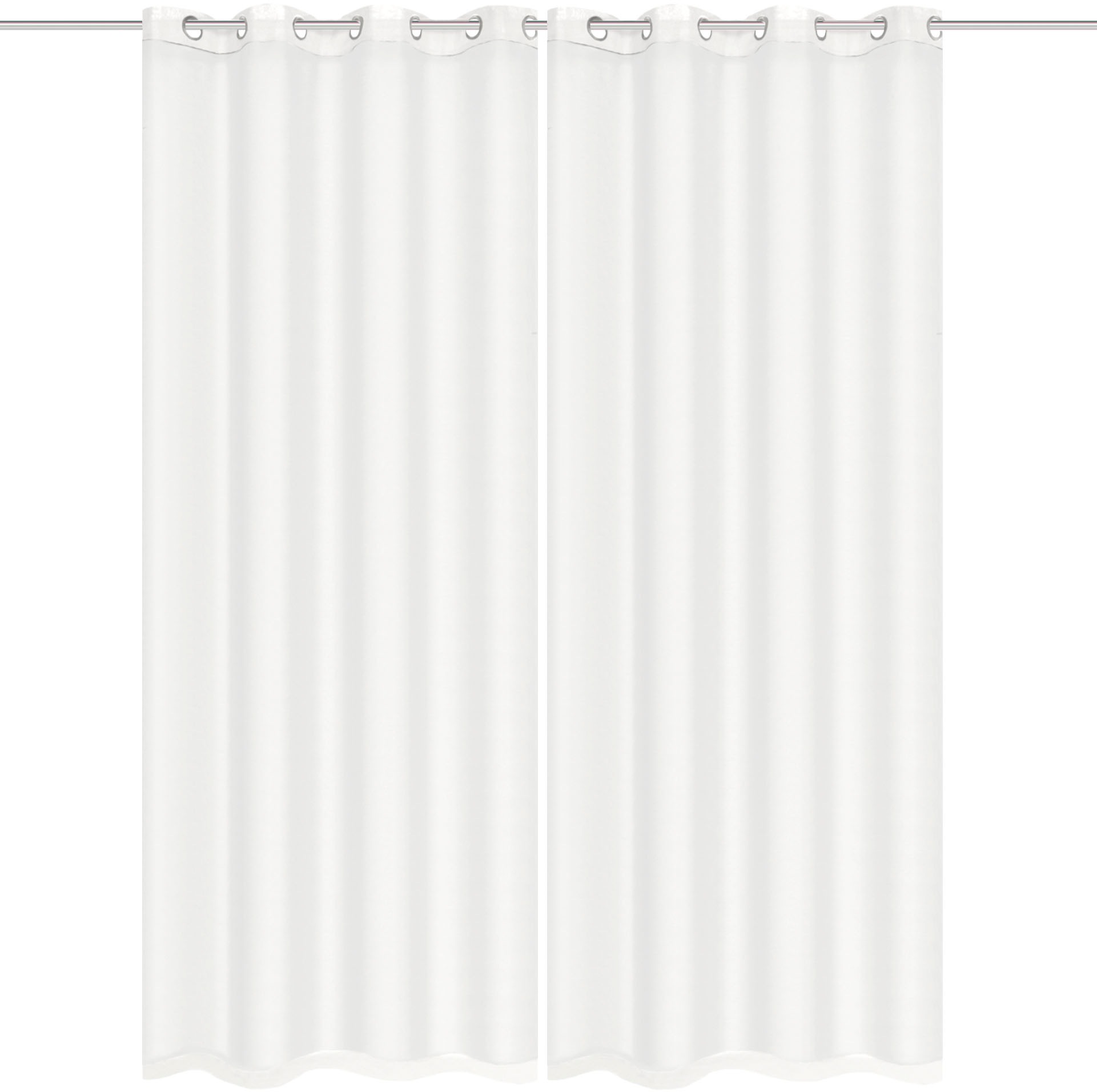 HOME WOHNIDEEN Gardine »DOLLY« Ösen 2 Stk. tlg. transparent günstig online kaufen