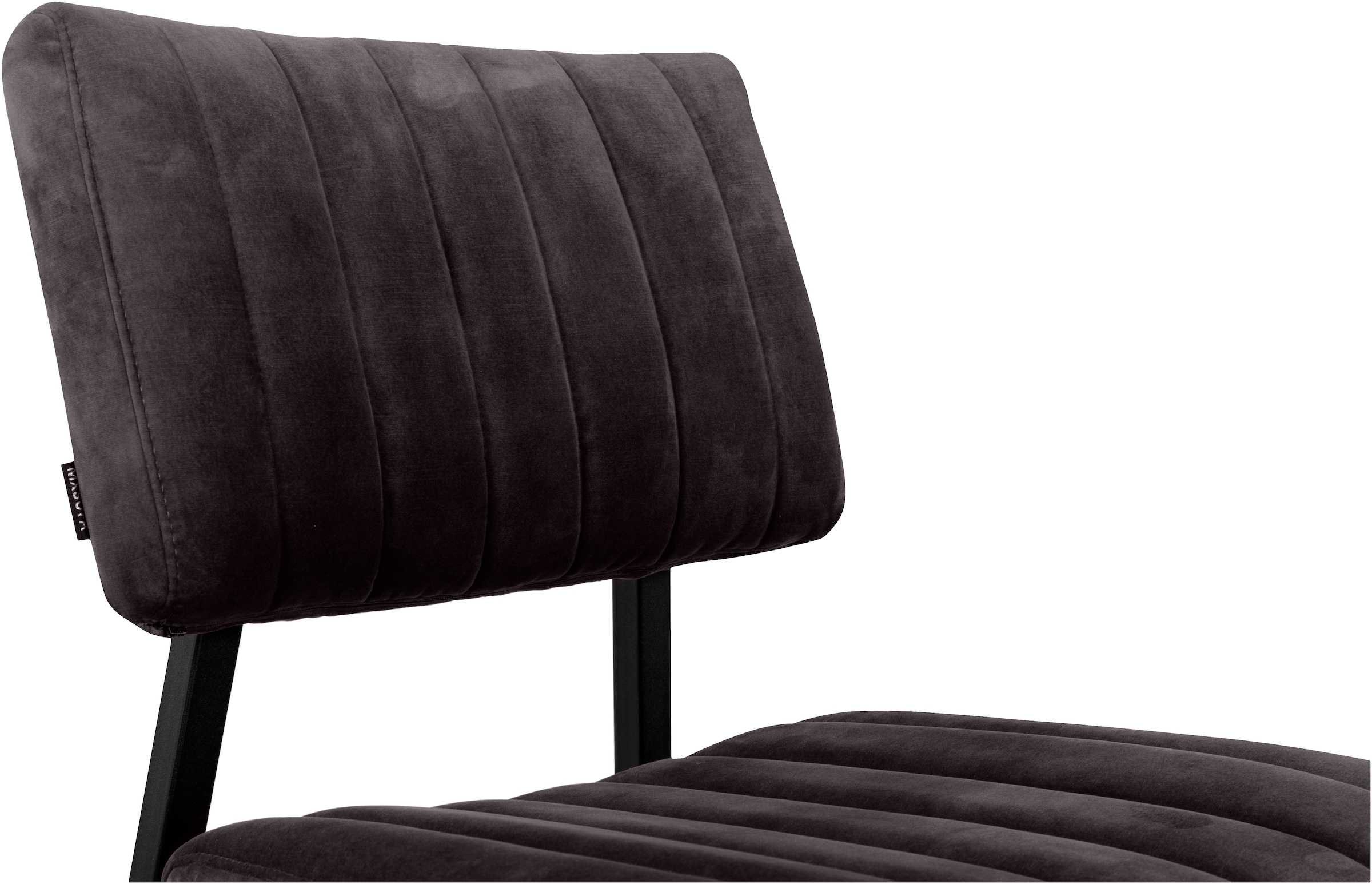 OMG Design Esszimmerstuhl »Ivan«, (Set), 2 St., Stoff, pflegeleichter Samtvelour Bezug, Küchenstuhl