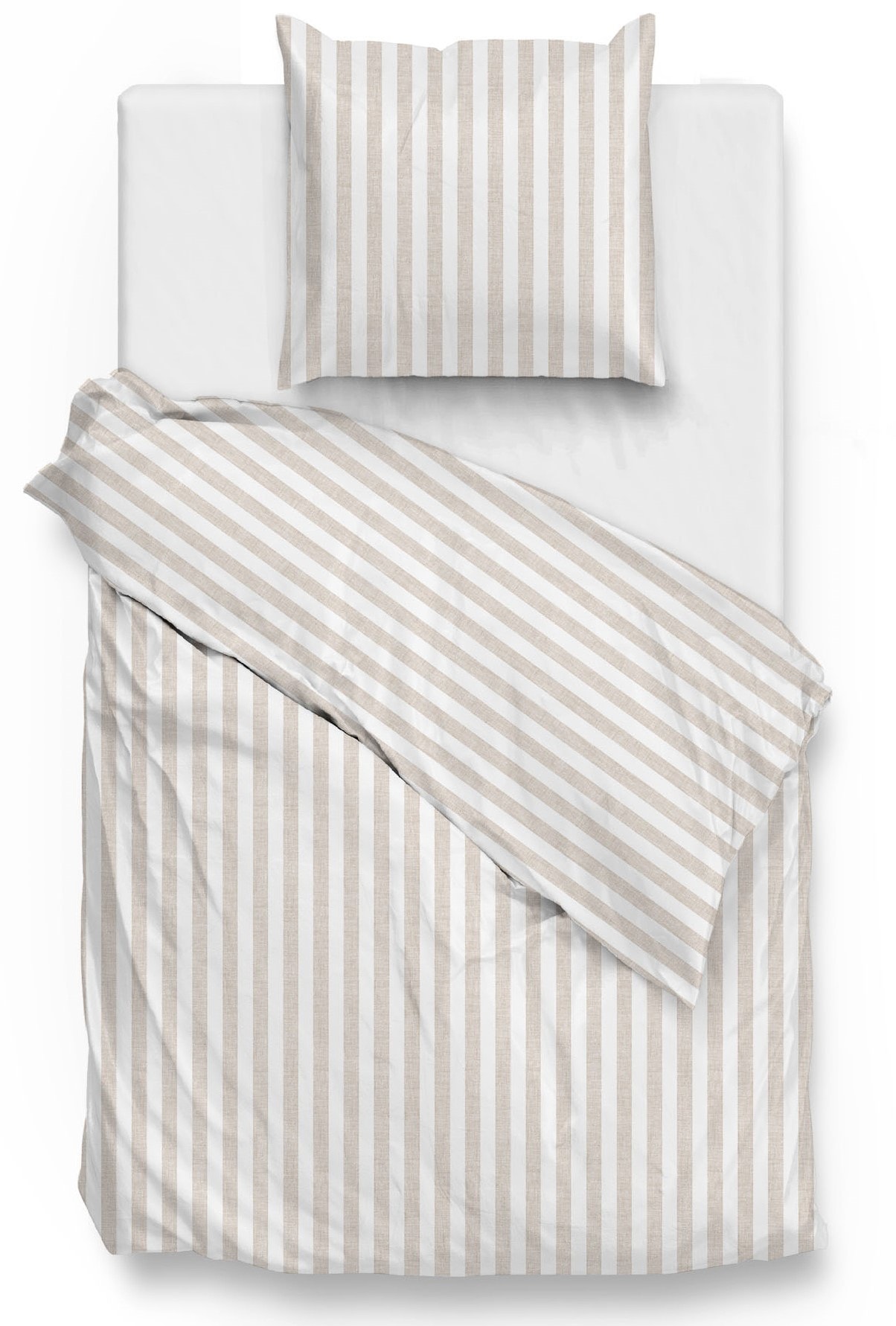 ZO HOME Bettwäsche »Banda-di-Lino« 2 Stk. tlg. Bettwäsche aus 100% Baumwoll günstig online kaufen