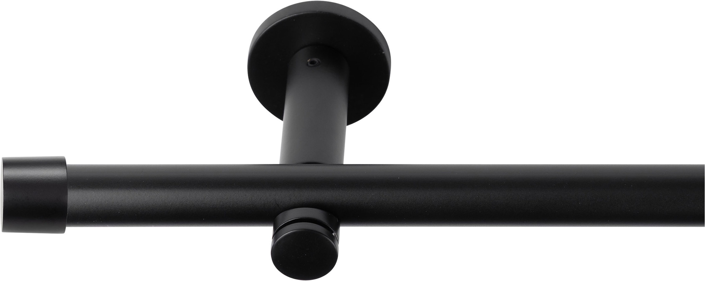 SN DECO GROUP Gardinenstange »Gardinenstange Brest Ø 19 mm, 1-läufig, Fixmaß, verschraubt, Stahl« Ø 19 mm Fixmaß;kürzbar
