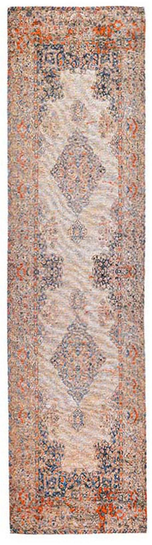 TOM TAILOR HOME Teppich »Funky Orient Kirman«, rechteckig, 5 mm Höhe, Kurzflor, Orient-Optik, Vintage Design