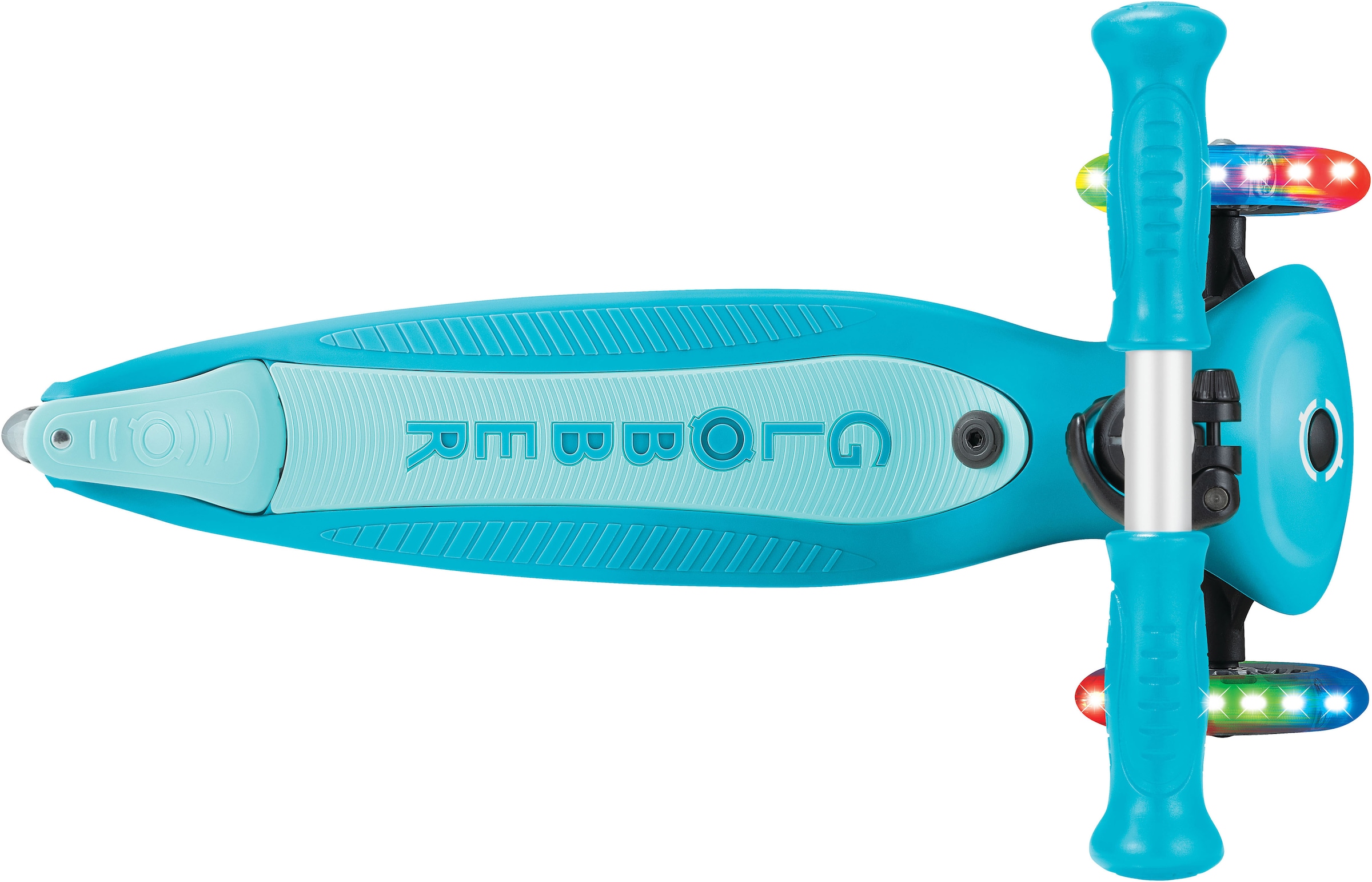 Globber Tretroller »GO-UP ACTIVE LIGHTS 360, mit Leuchtrollen«