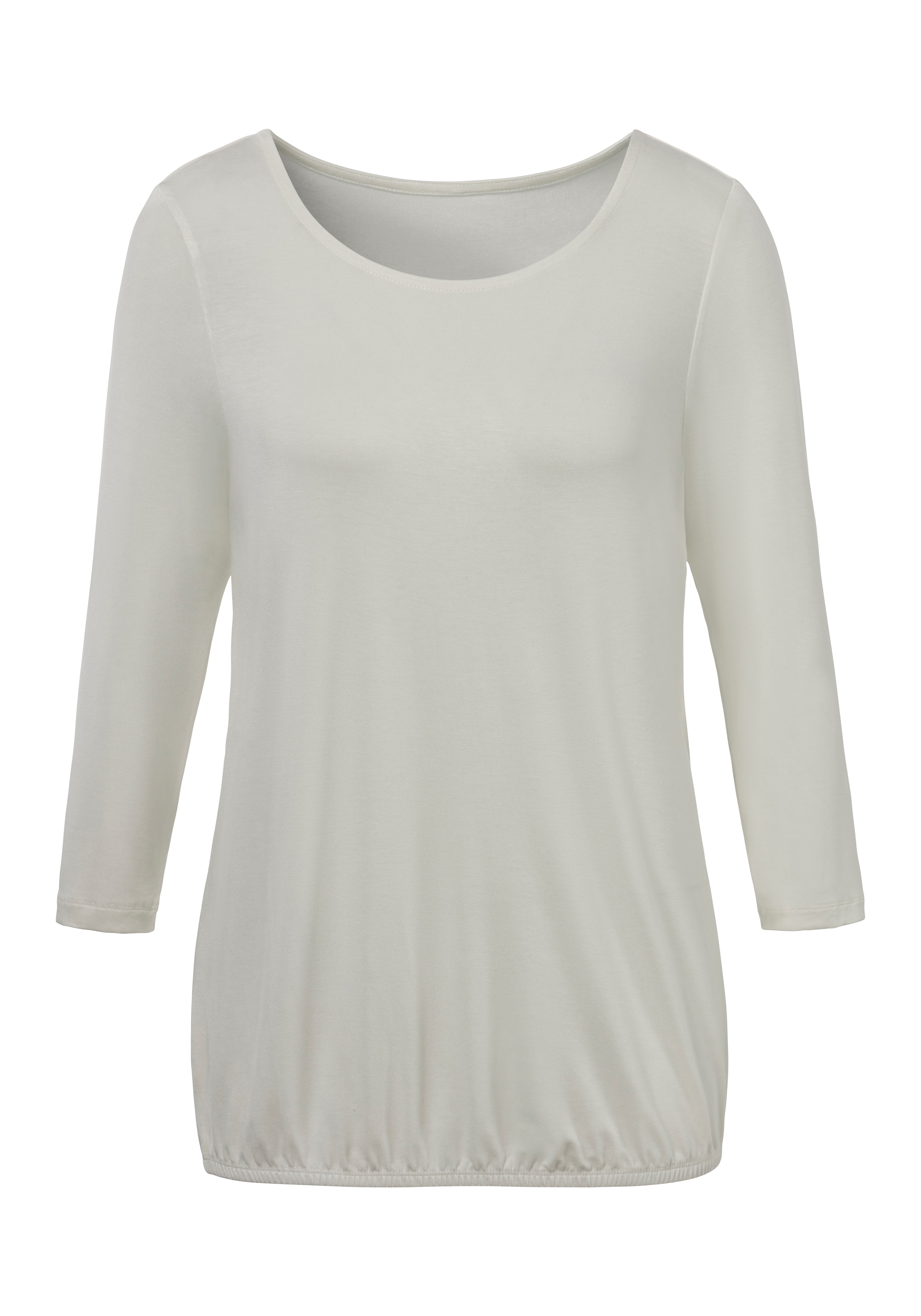 Vivance 3/4-Arm-Shirt, (2er-Pack), kaufen Saumabschluss mit online elastischem
