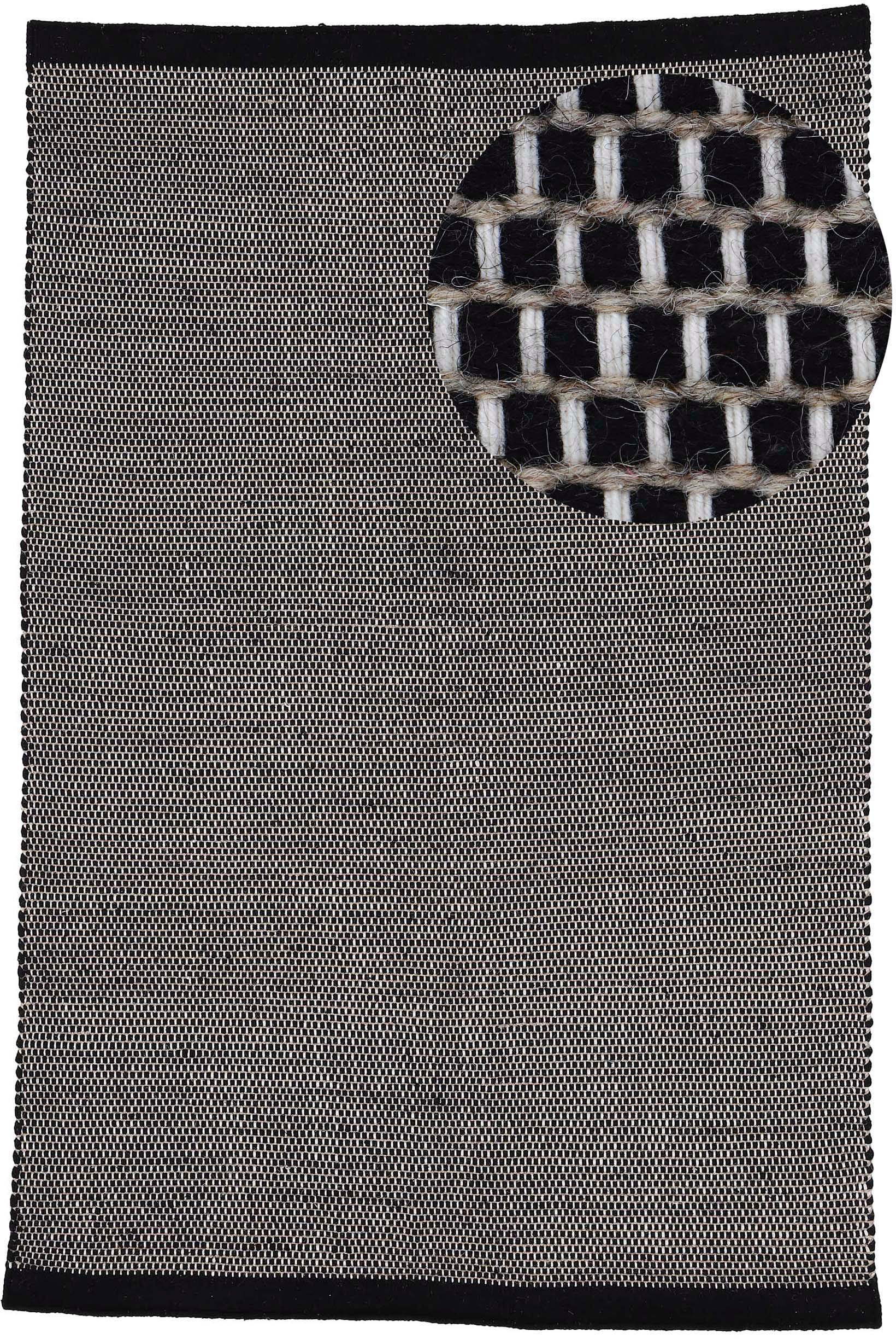 carpetfine Wollteppich »Mona, auch als Läufer«, rechteckig, 5 mm Höhe, 80% günstig online kaufen