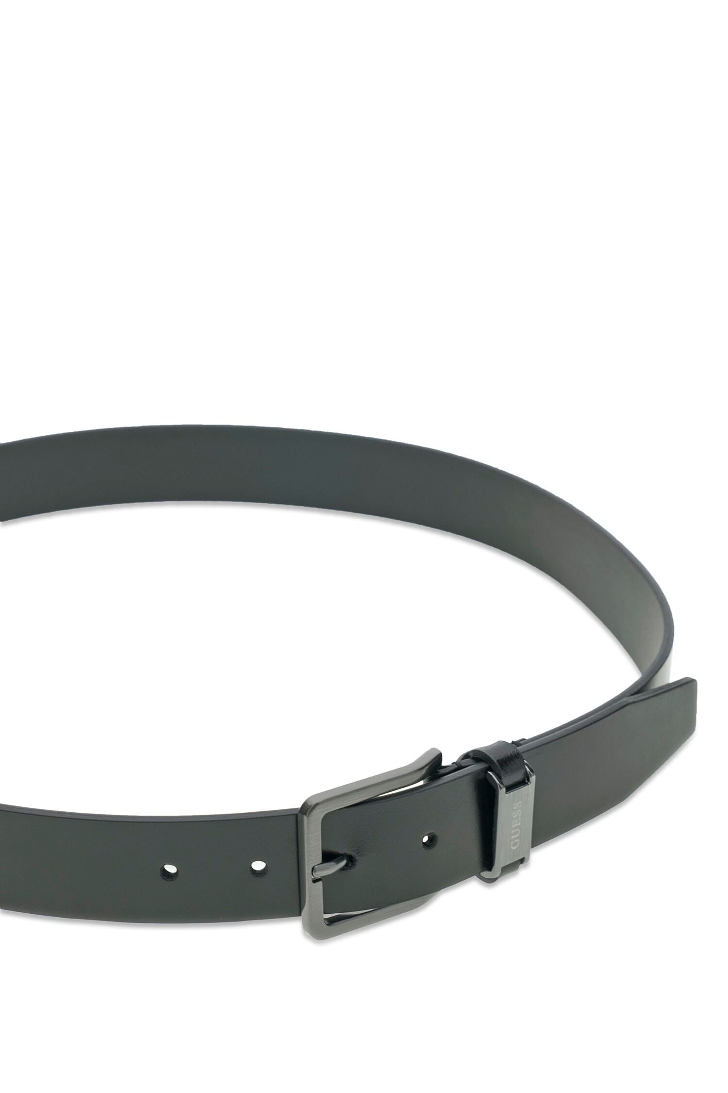Guess Ledergürtel »BELT H35« mit dezentem Logoschriftzug