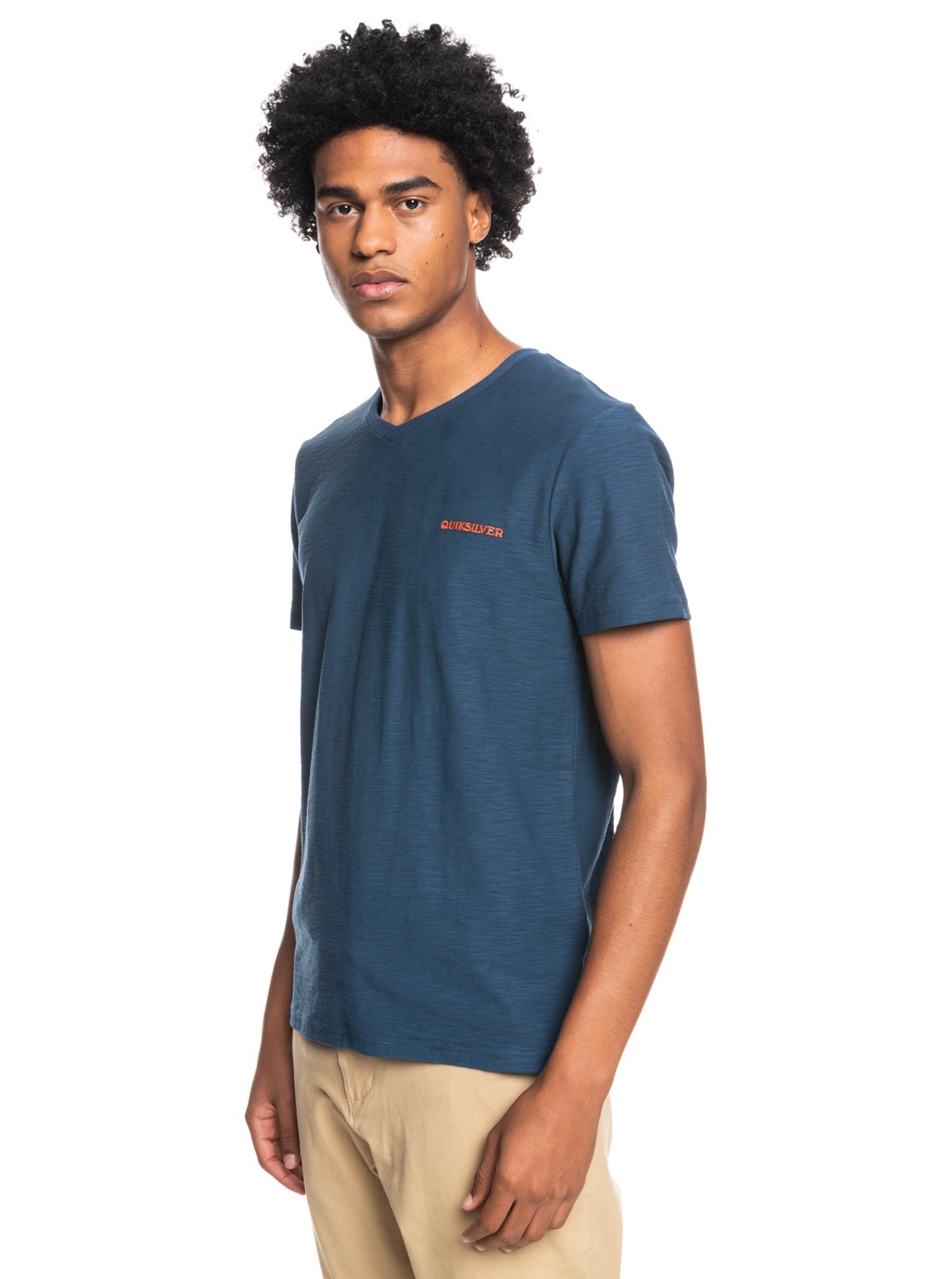 Quiksilver V-Shirt »Slub«