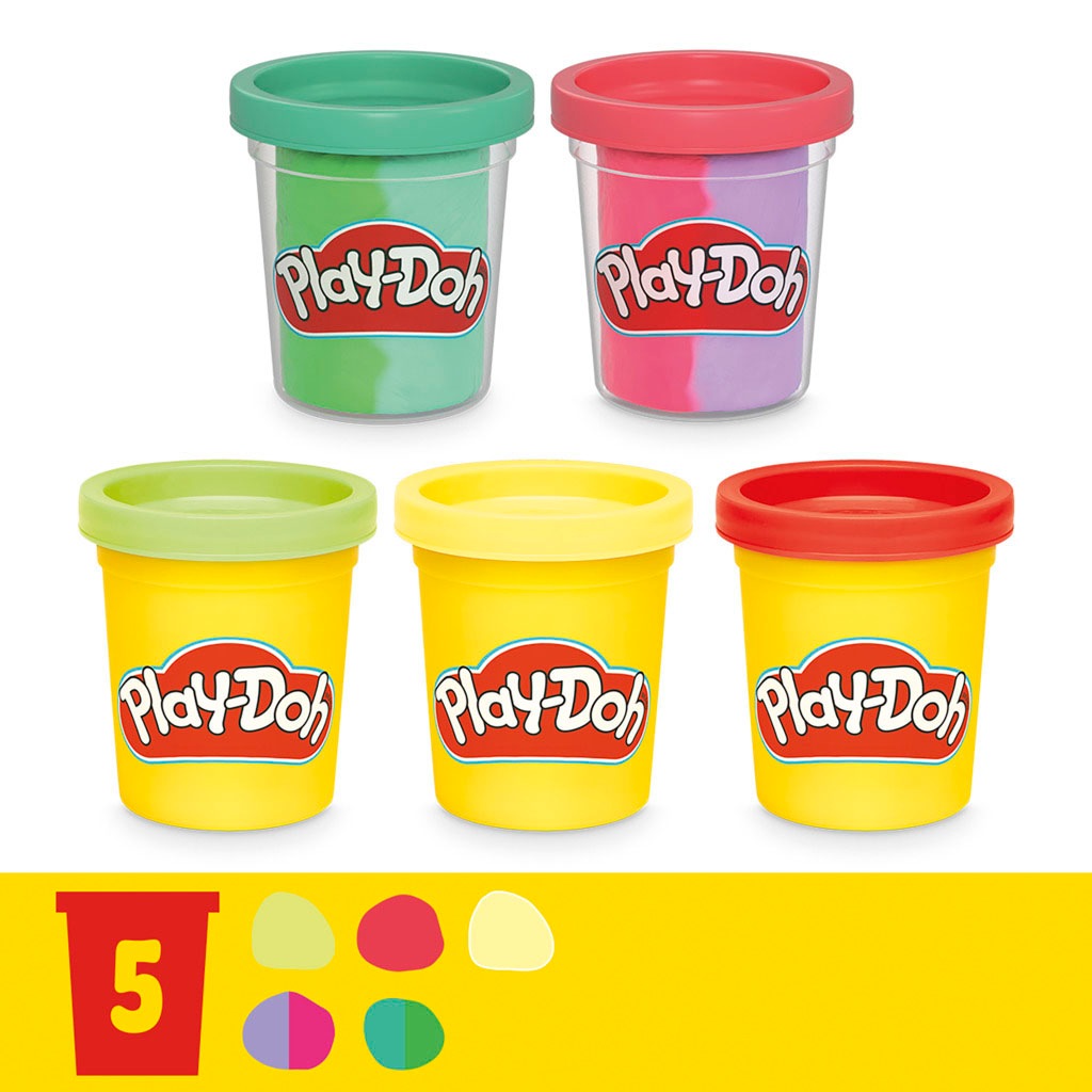 Hasbro Knetform-Set »Play-Doh, Bunter Blumenspaß«