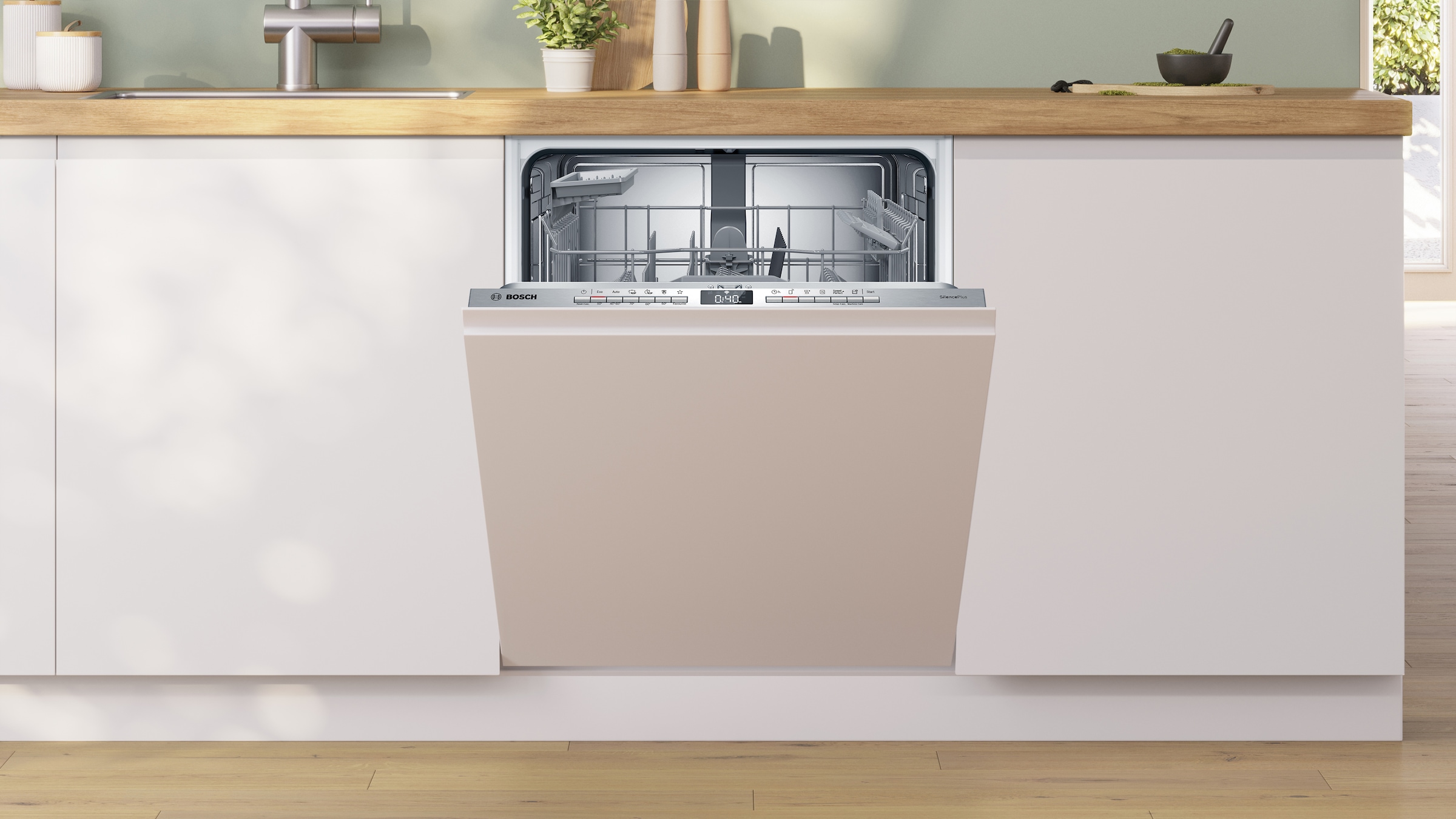 BOSCH vollintegrierbarer Geschirrspüler XXL, Serie 4 »SBV4EAX28E«, 13 Maßge günstig online kaufen