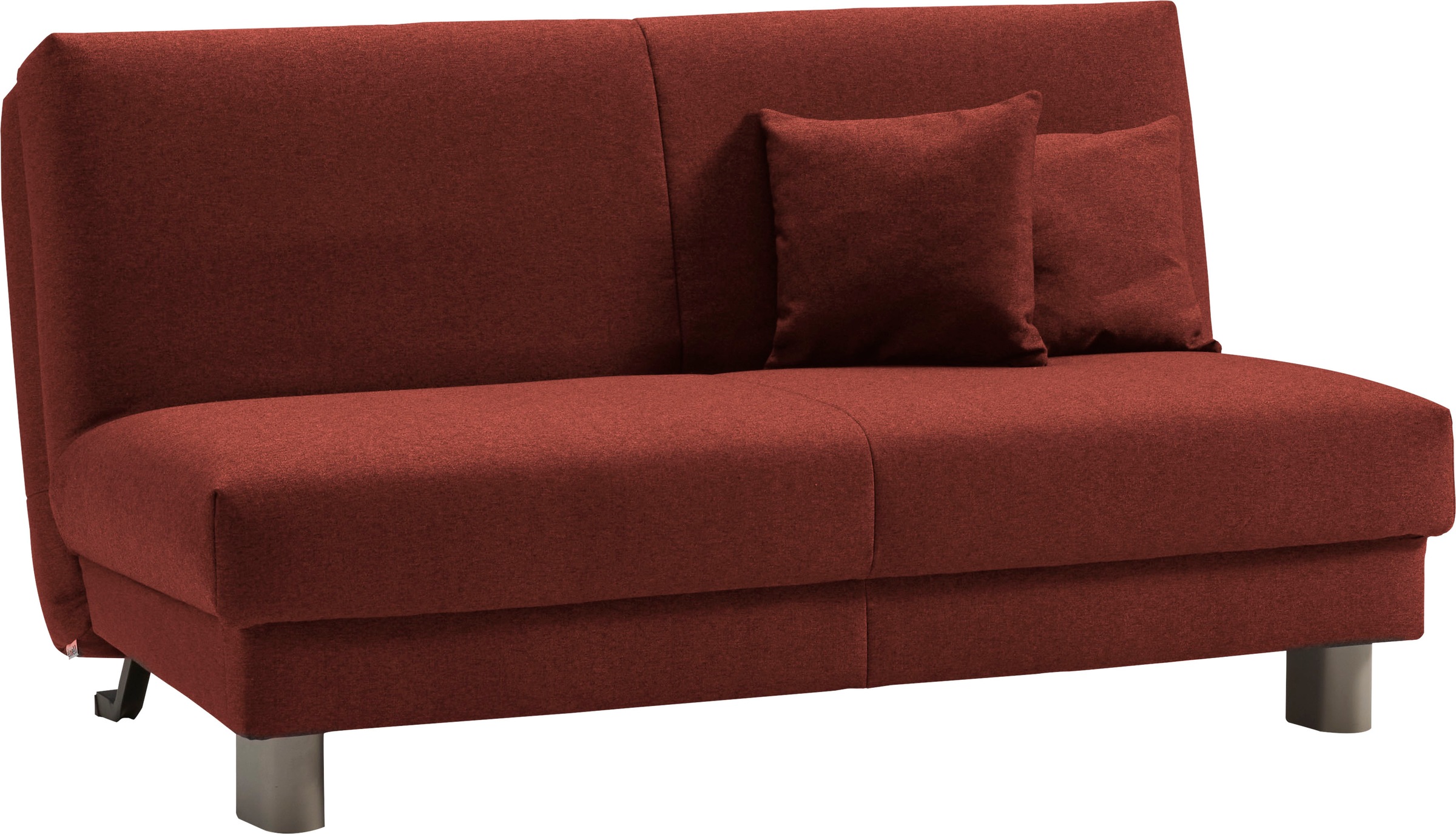ell + ell Schlafsofa »Enny«, Liegefläche Breite 155 cm, Liegehöhe 40 cm, Füße alufarben
