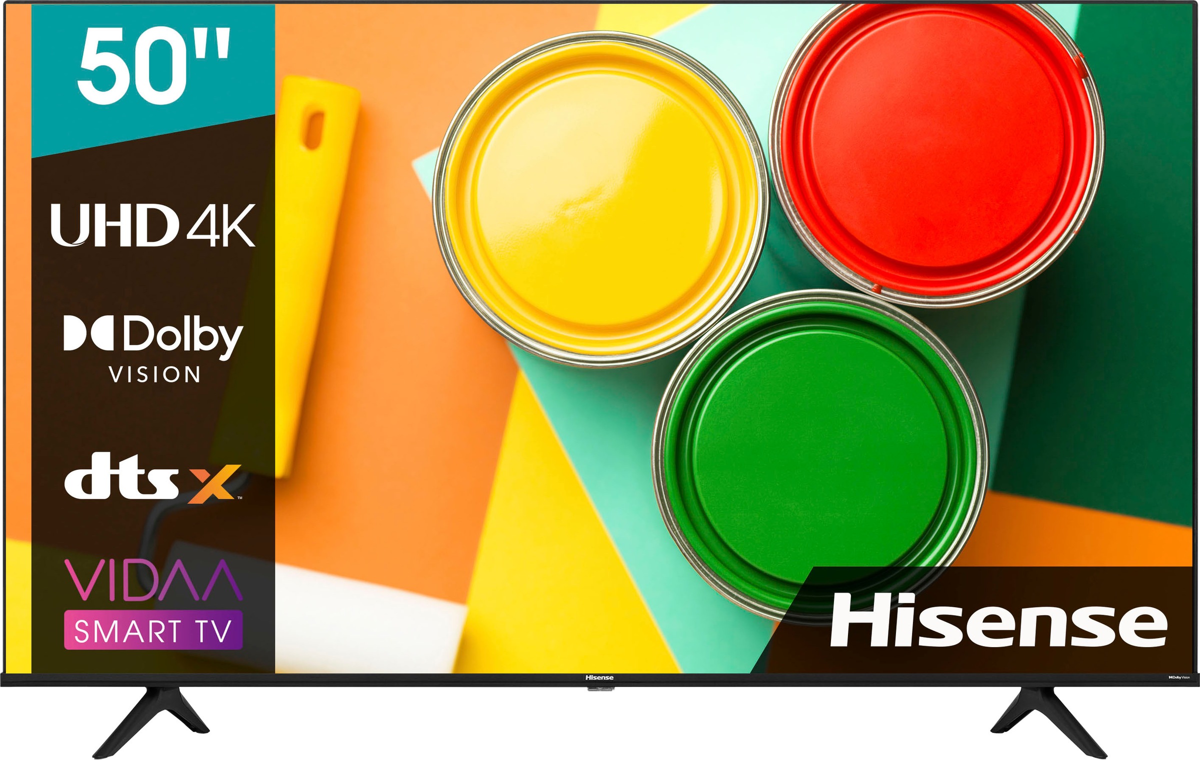 Hisense LED-Fernseher, 127 cm/50 Zoll, 4K Ultra HD, Smart-TV kaufen