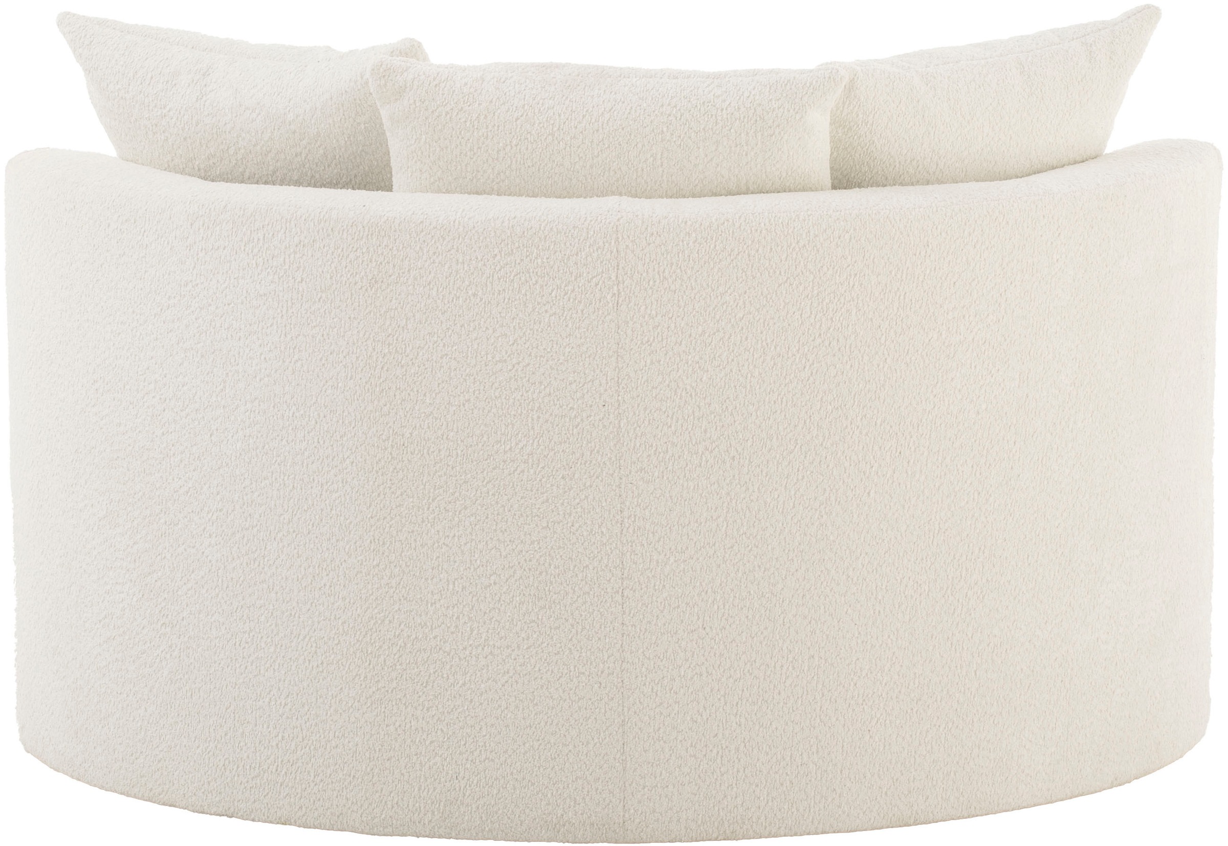 LeGer Home by Lena Gercke XXL-Sessel »ISALIE, Rundsessel mit Hocker, Lesesessel, Loveseat, Big-Sessel«, (Set), trendige Stoffe, 3 Zierkissen, große Sitzfläche, Cord, Samt, Bouclé