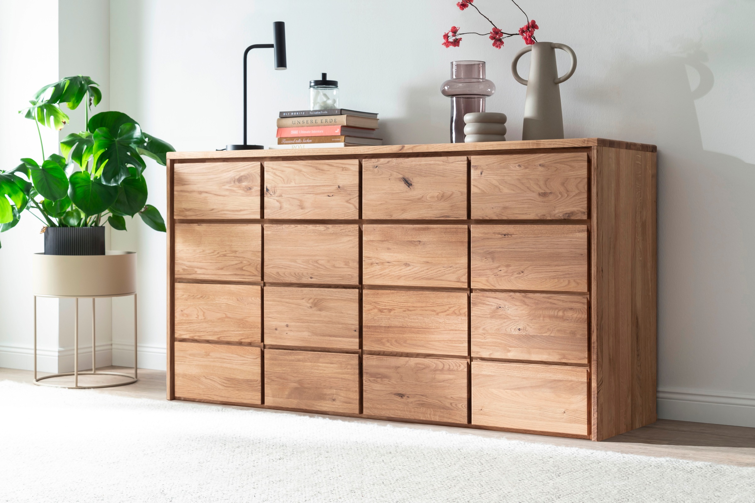 Home affaire Kommode »Zetra Schubladenschrank, 4x Schublade/4x Tür mit Soft günstig online kaufen