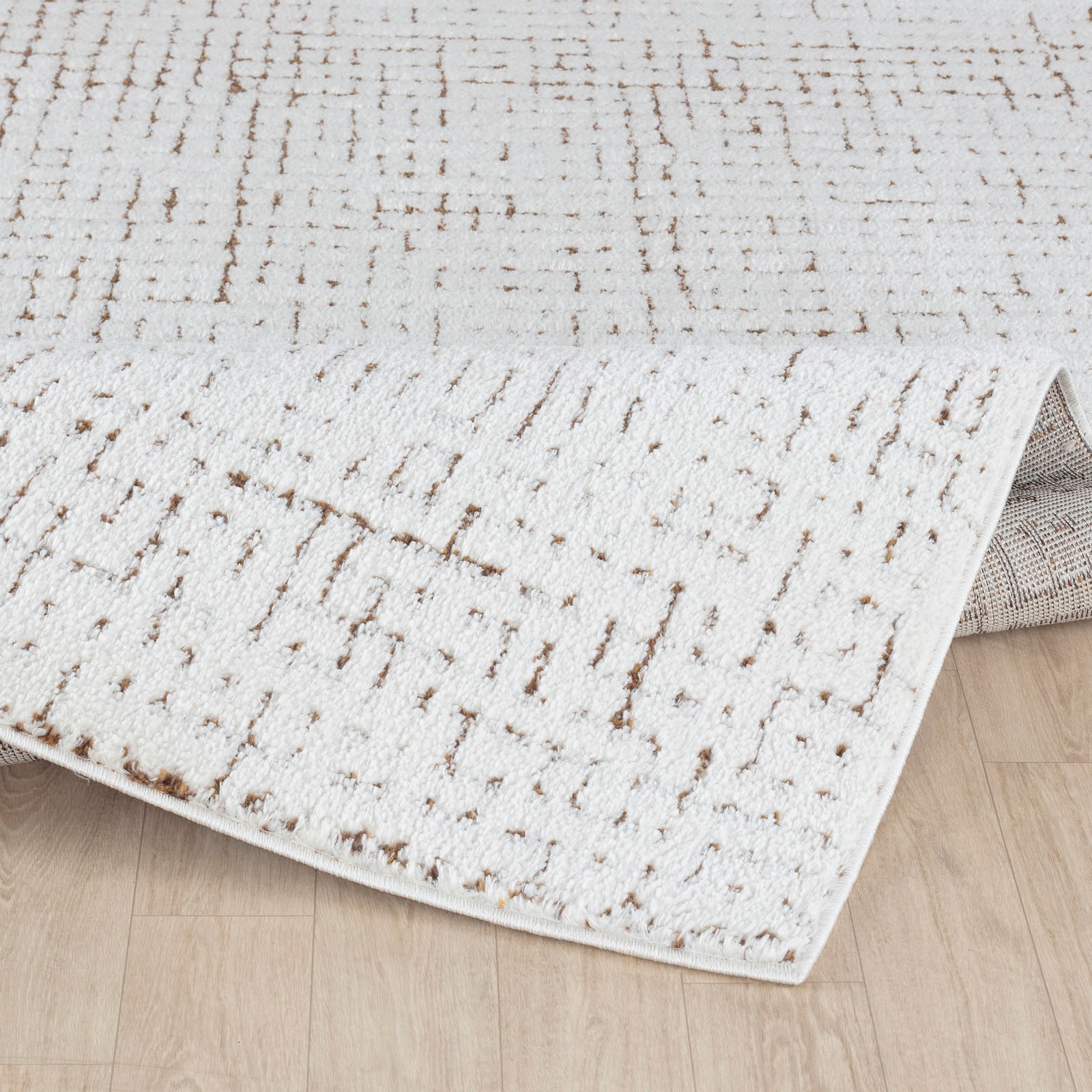 Livabliss Teppich »PRAGUE«, rechteckig, 14 mm Höhe, Skandi Design, Modern Boho Kurzflor Wohnzimmerteppich, Schlafzimmer